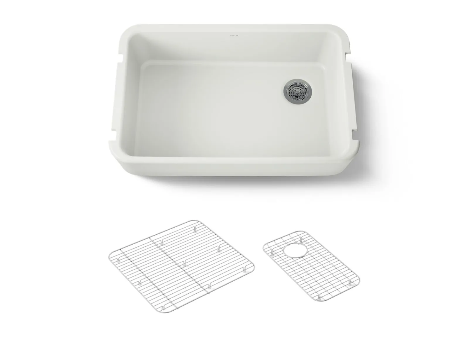 34" undermount single-bowl farmhouse kitchen sink^Kohler Clearance