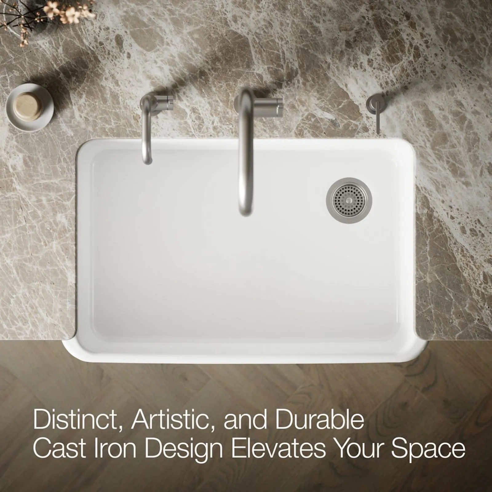 34" undermount single-bowl farmhouse kitchen sink^Kohler Clearance