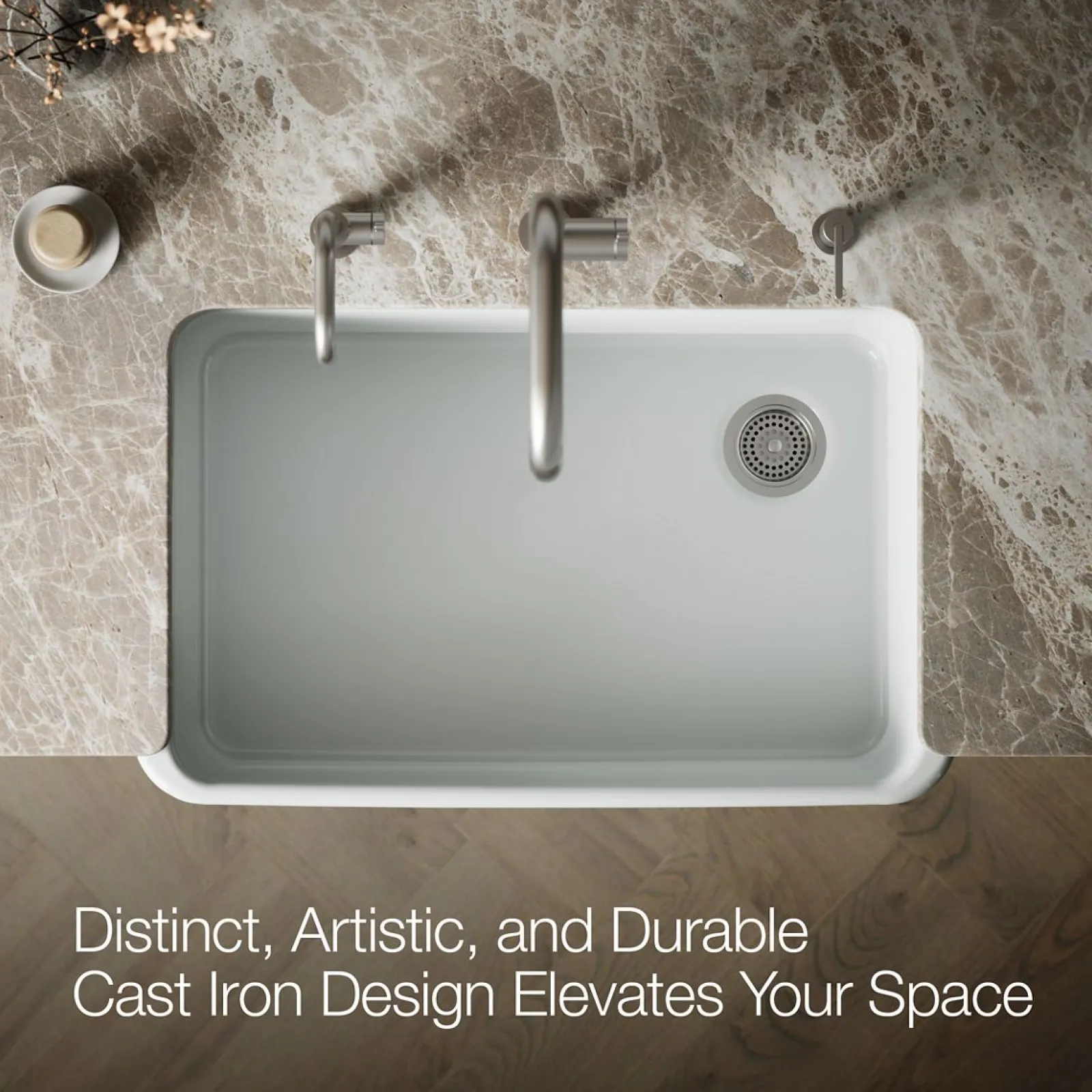 34" undermount single-bowl farmhouse kitchen sink^Kohler Clearance