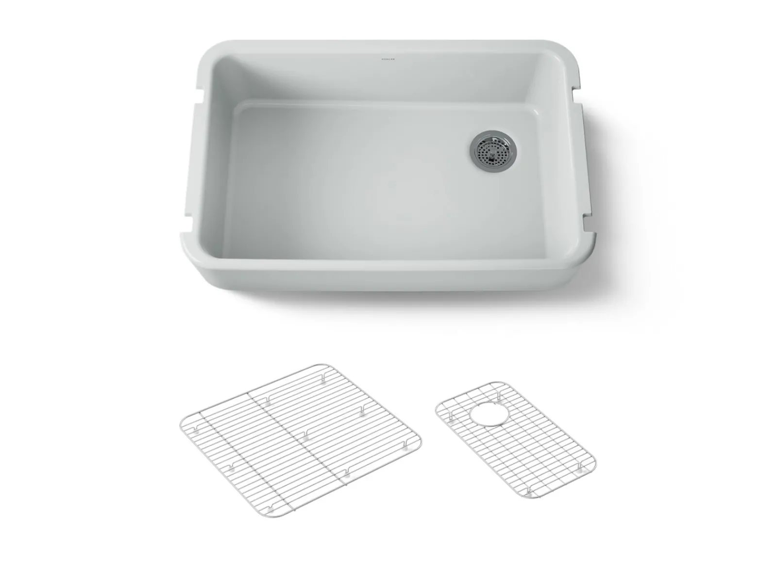 34" undermount single-bowl farmhouse kitchen sink^Kohler Clearance