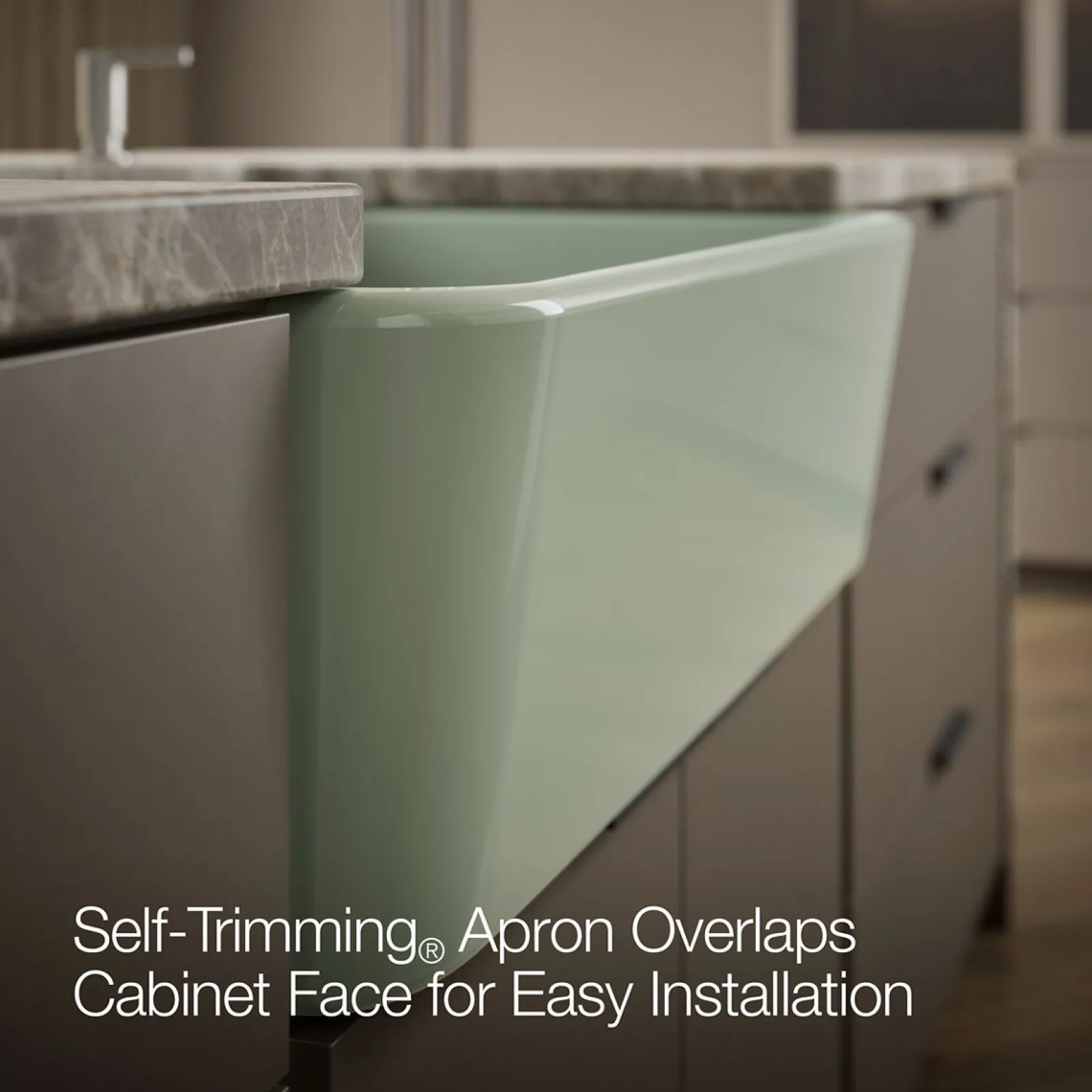 34" undermount single-bowl farmhouse kitchen sink^Kohler Clearance