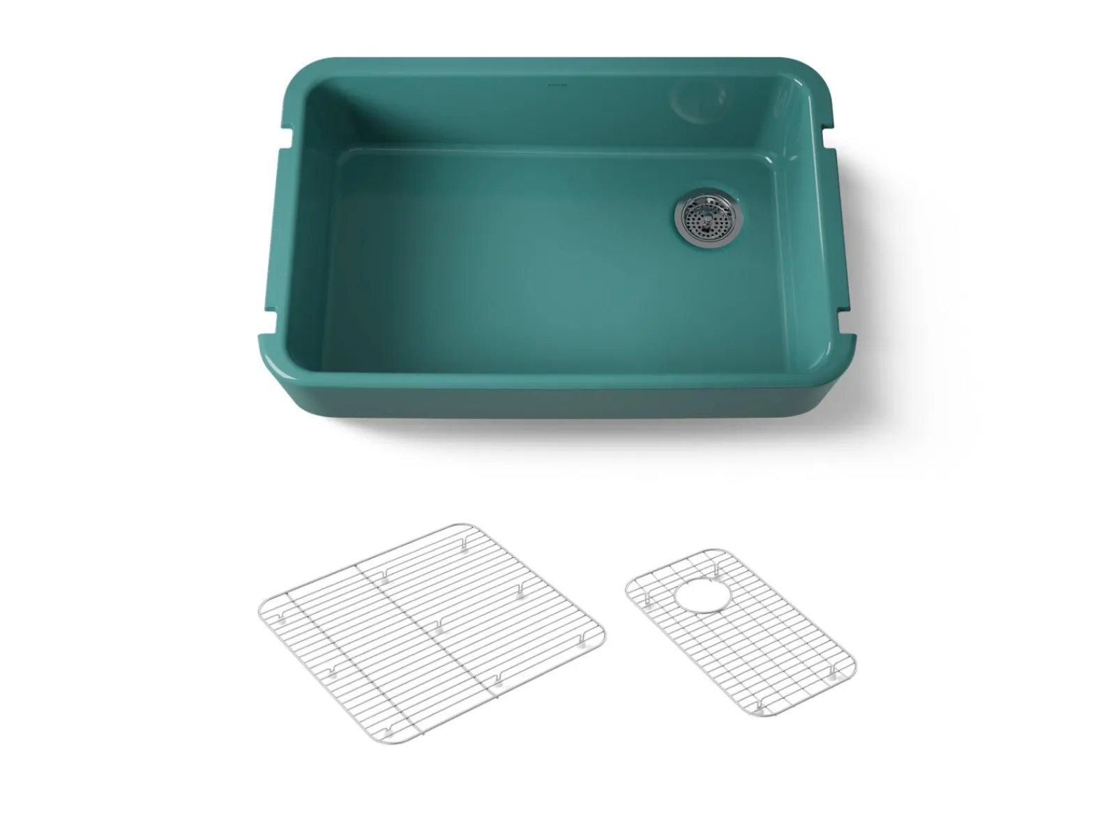 34" undermount single-bowl farmhouse kitchen sink^Kohler Clearance
