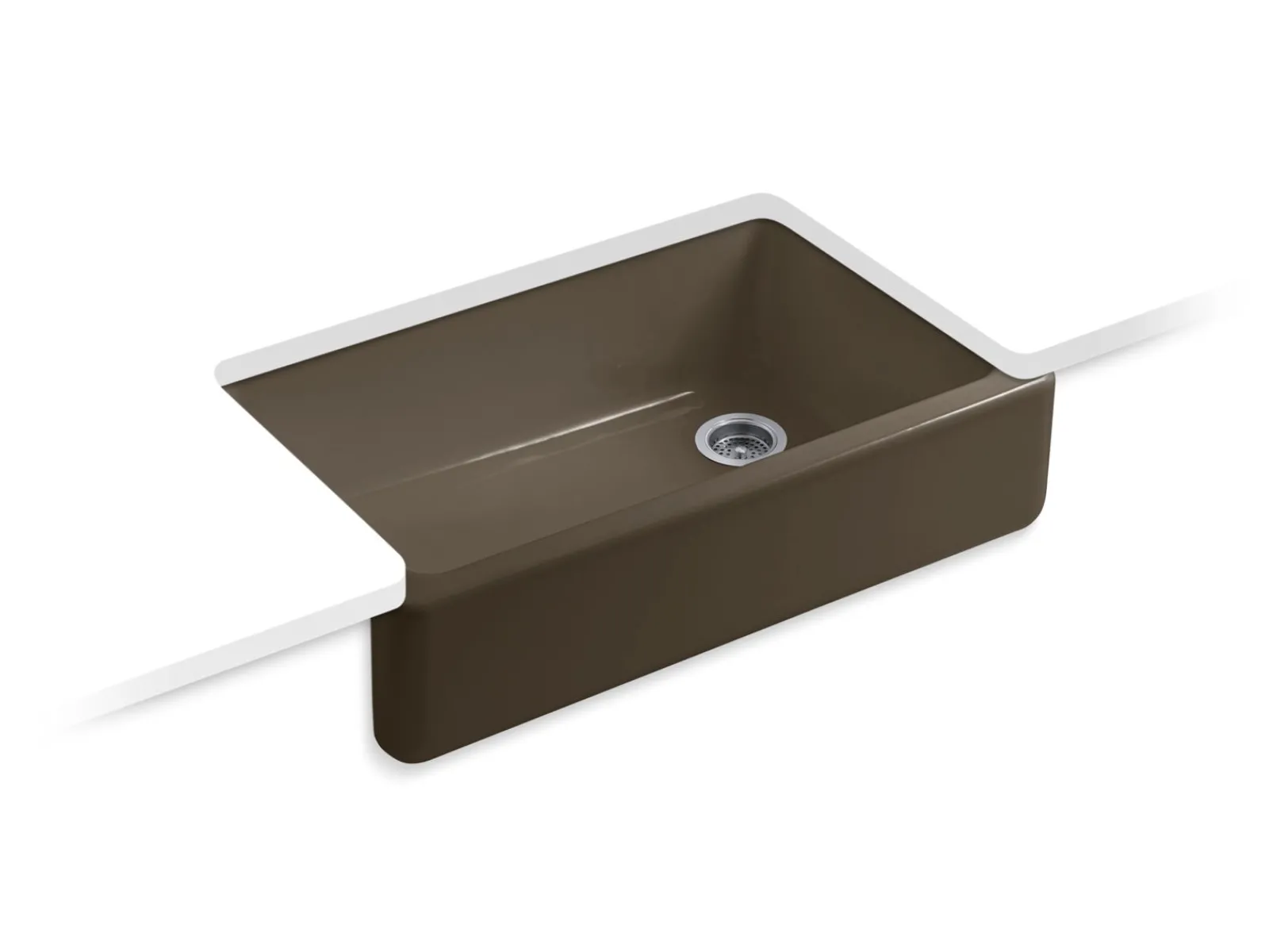 35-3/4" undermount single-bowl farmhouse kitchen sink^Kohler Sale