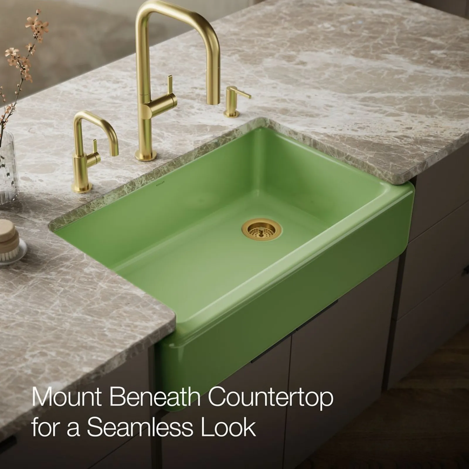 35-3/4" undermount single-bowl farmhouse kitchen sink^Kohler Sale