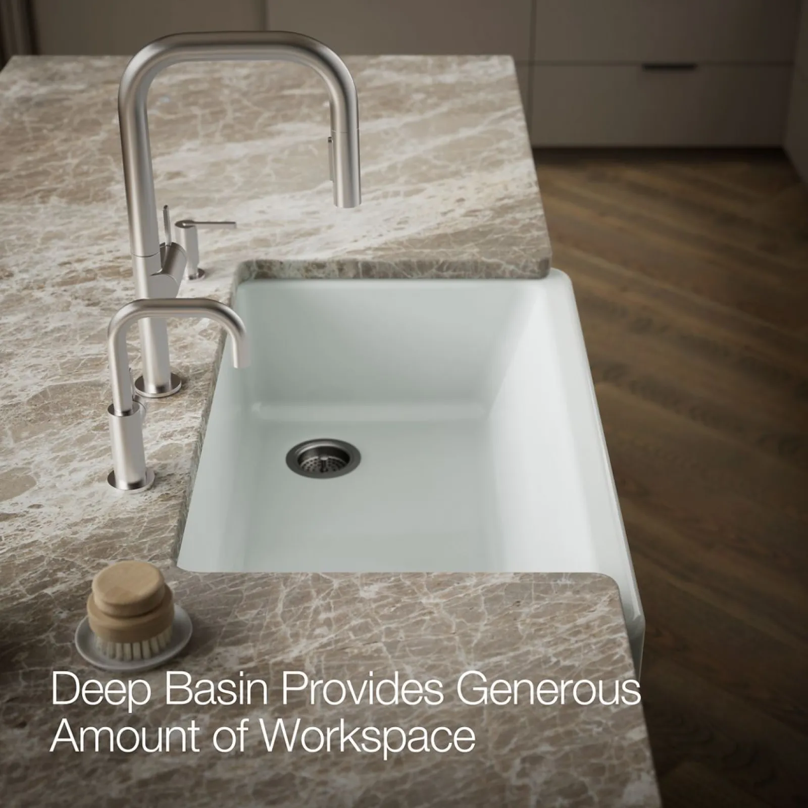 35-3/4" undermount single-bowl farmhouse kitchen sink^Kohler Sale