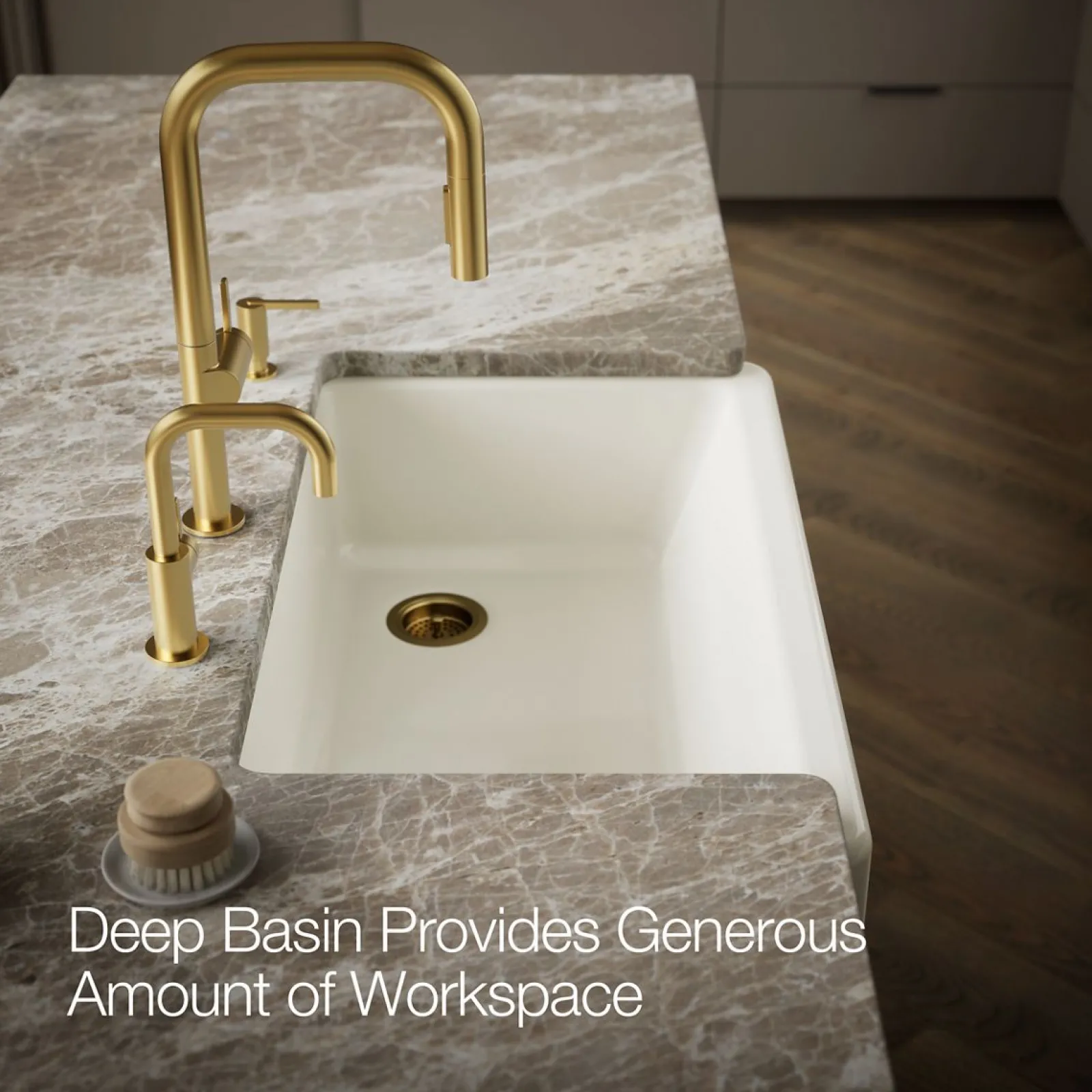 35-3/4" undermount single-bowl farmhouse kitchen sink^Kohler Sale