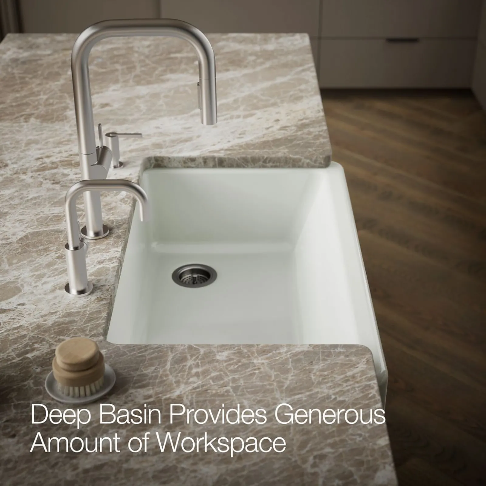 35-3/4" undermount single-bowl farmhouse kitchen sink^Kohler Sale