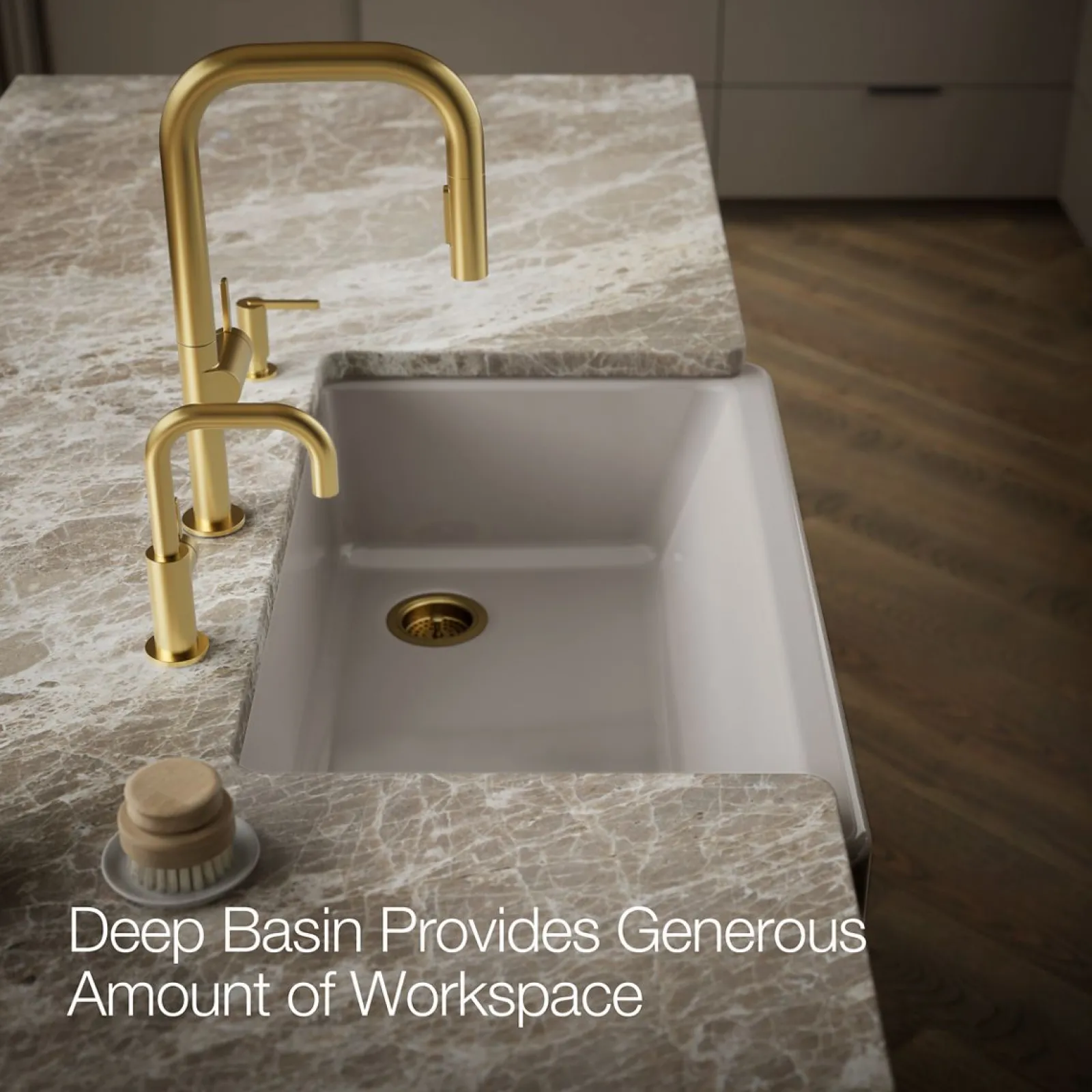 35-3/4" undermount single-bowl farmhouse kitchen sink^Kohler Sale