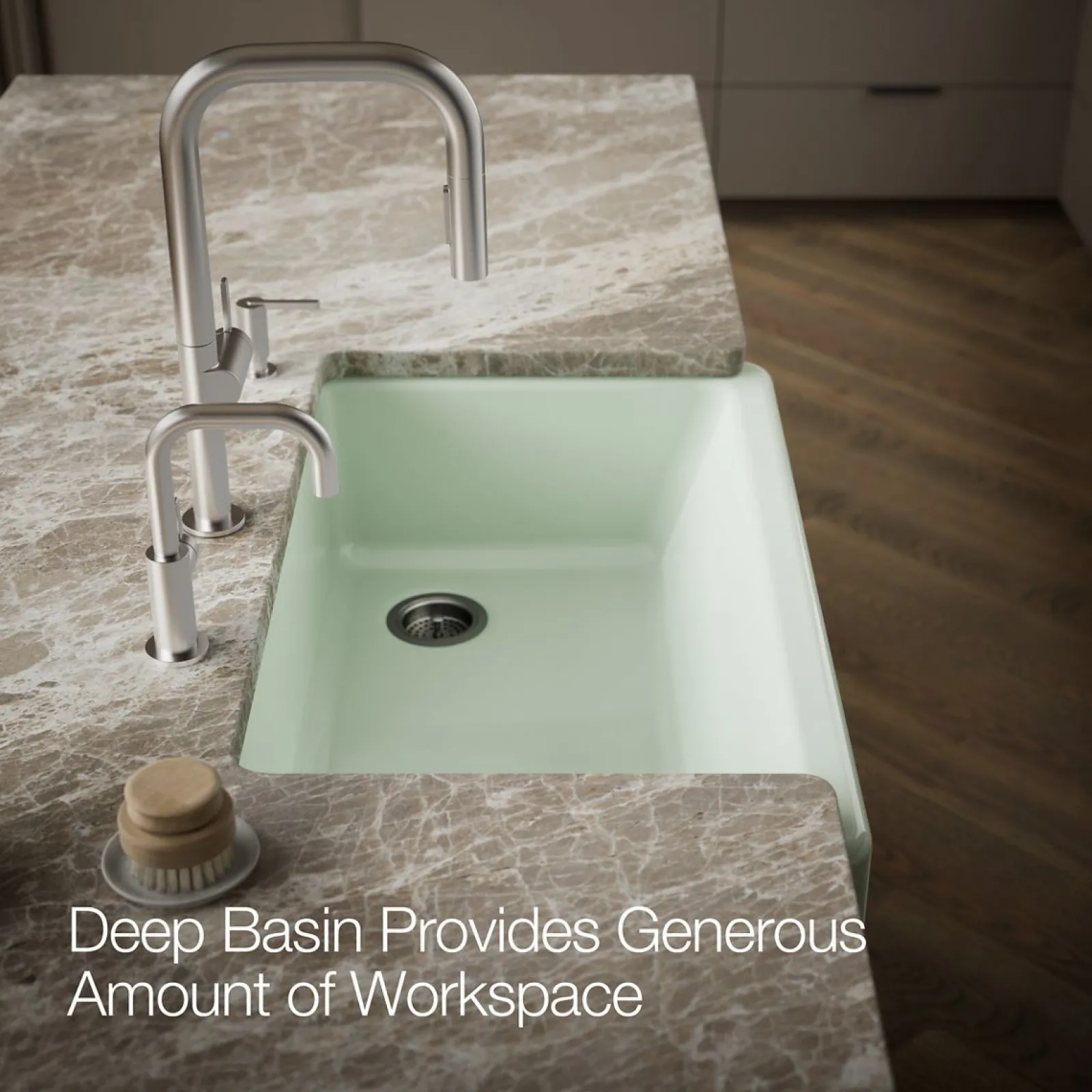 35-3/4" undermount single-bowl farmhouse kitchen sink^Kohler Sale
