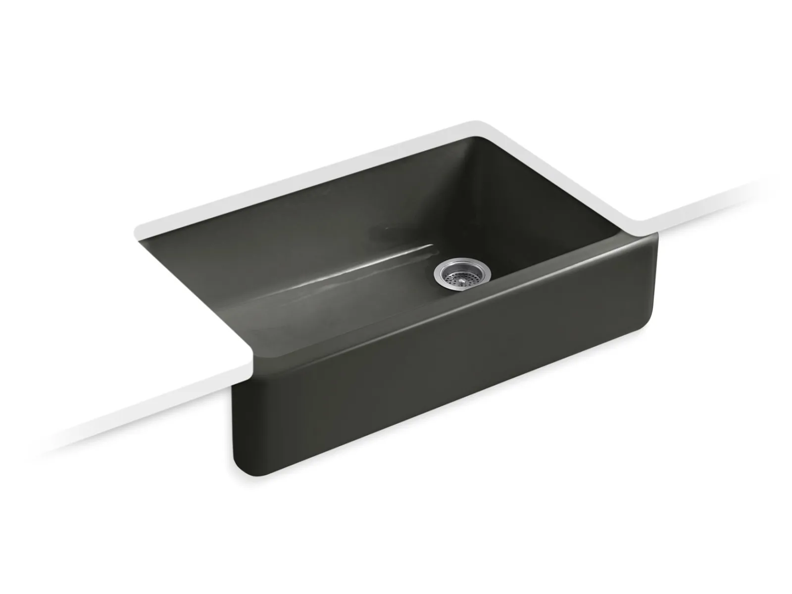 35-3/4" undermount single-bowl farmhouse kitchen sink^Kohler Sale