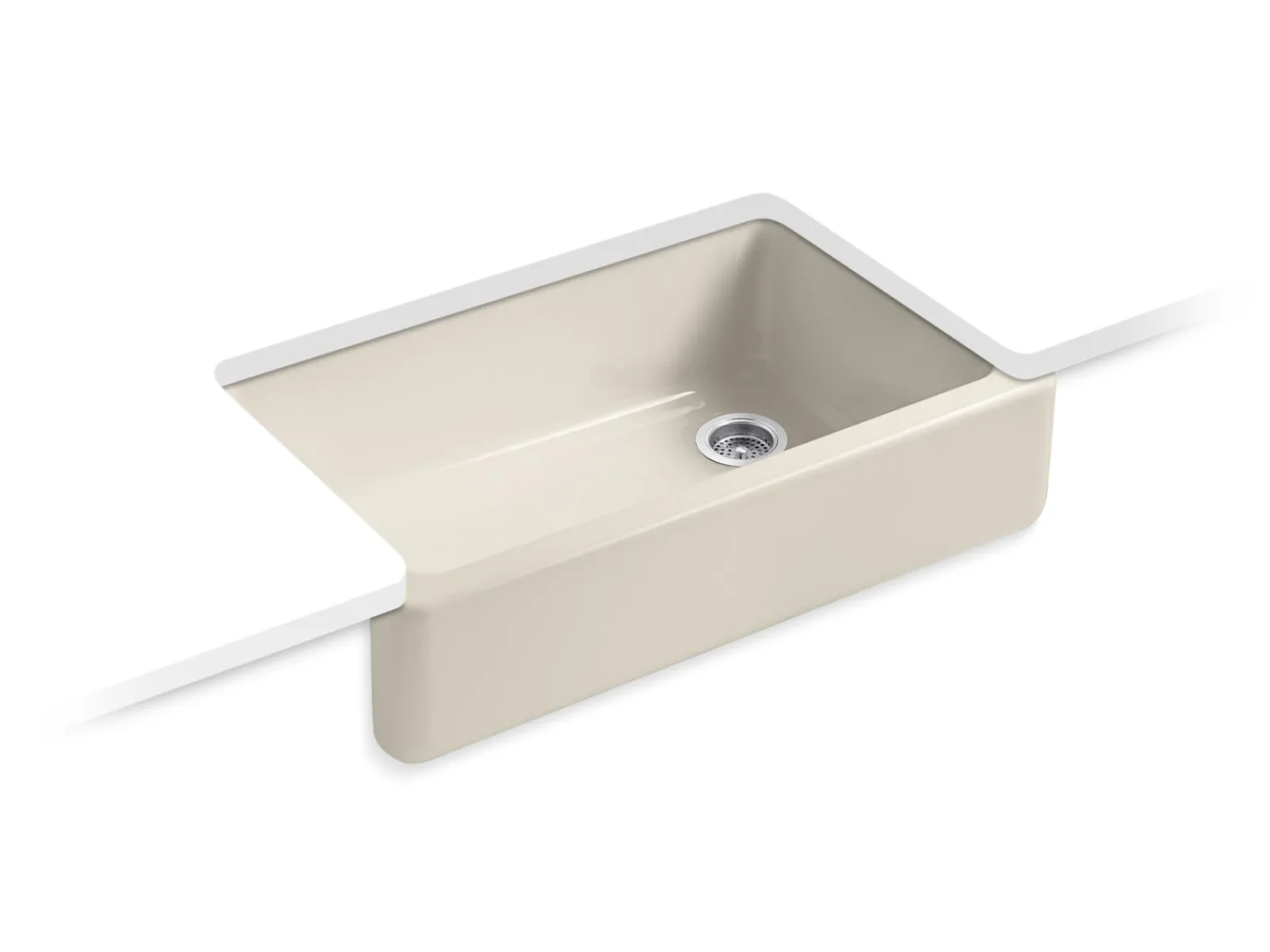 35-3/4" undermount single-bowl farmhouse kitchen sink^Kohler Sale