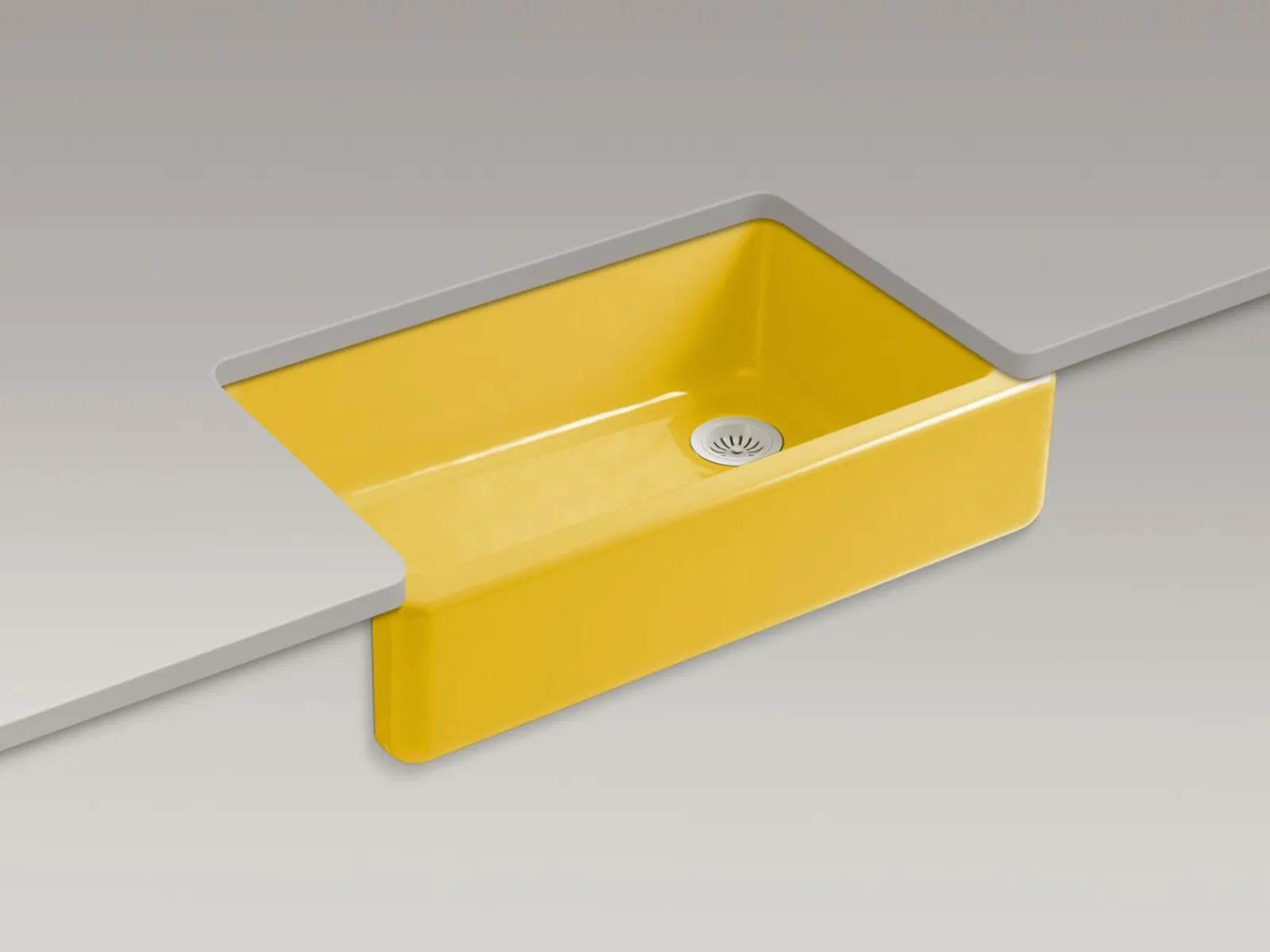 35-3/4" undermount single-bowl farmhouse kitchen sink^Kohler Sale