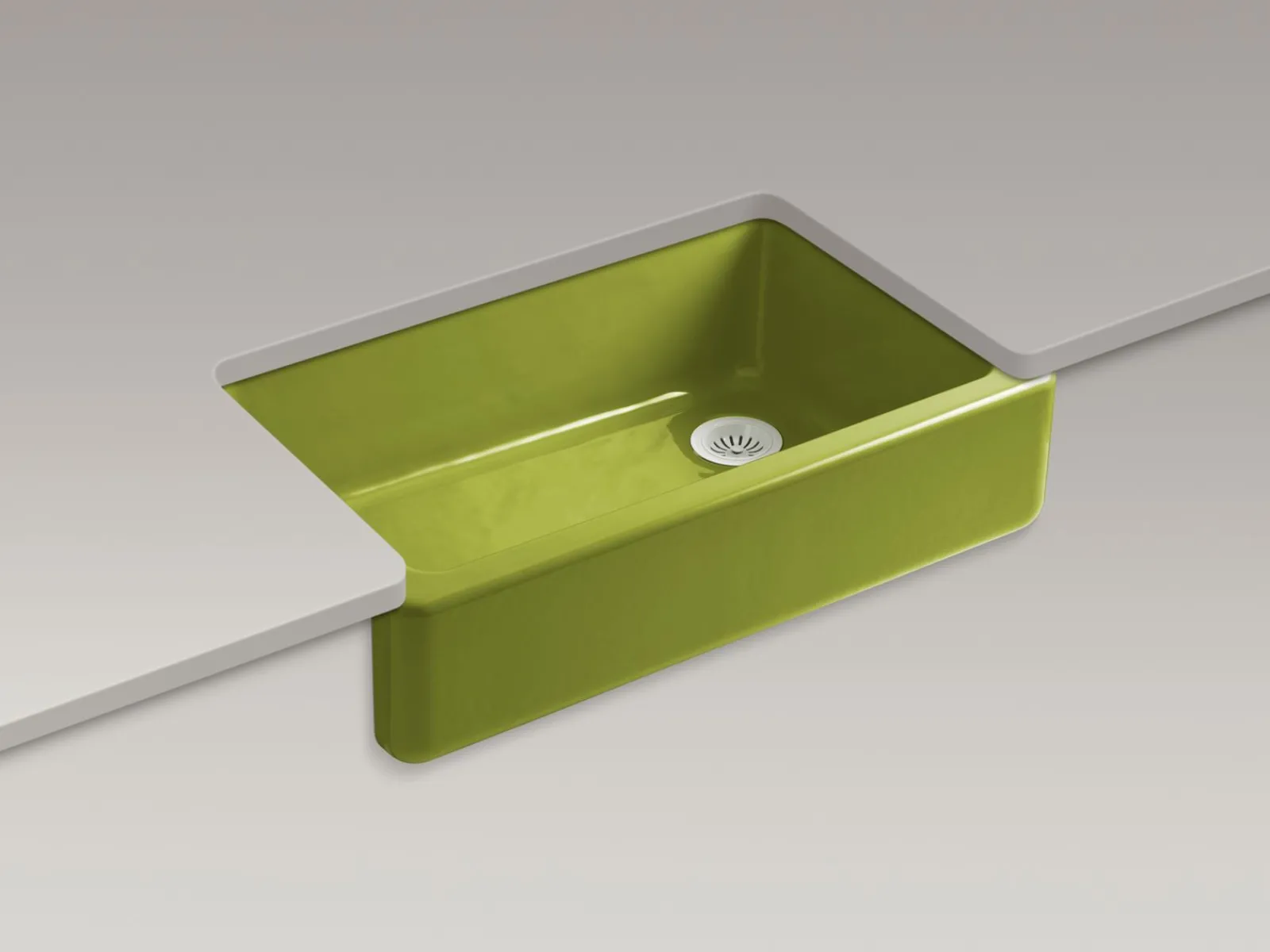 35-3/4" undermount single-bowl farmhouse kitchen sink^Kohler Sale