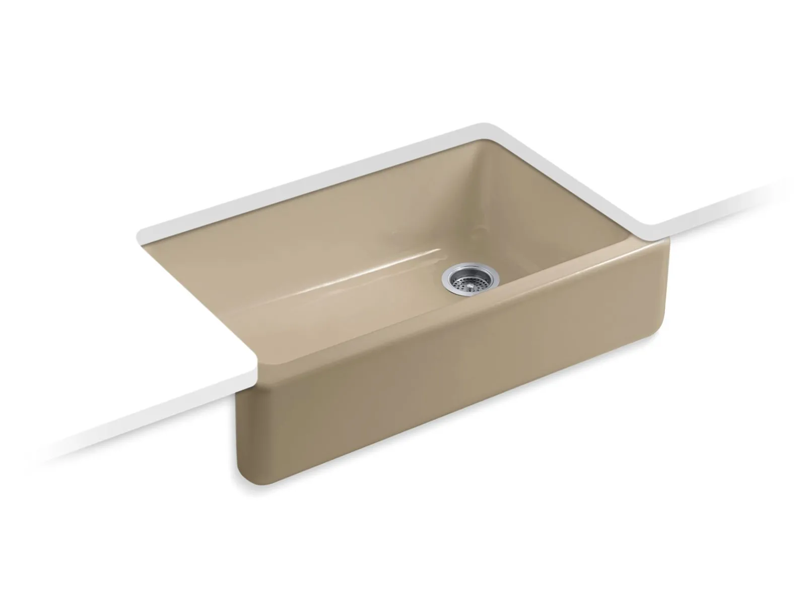 35-3/4" undermount single-bowl farmhouse kitchen sink^Kohler Sale