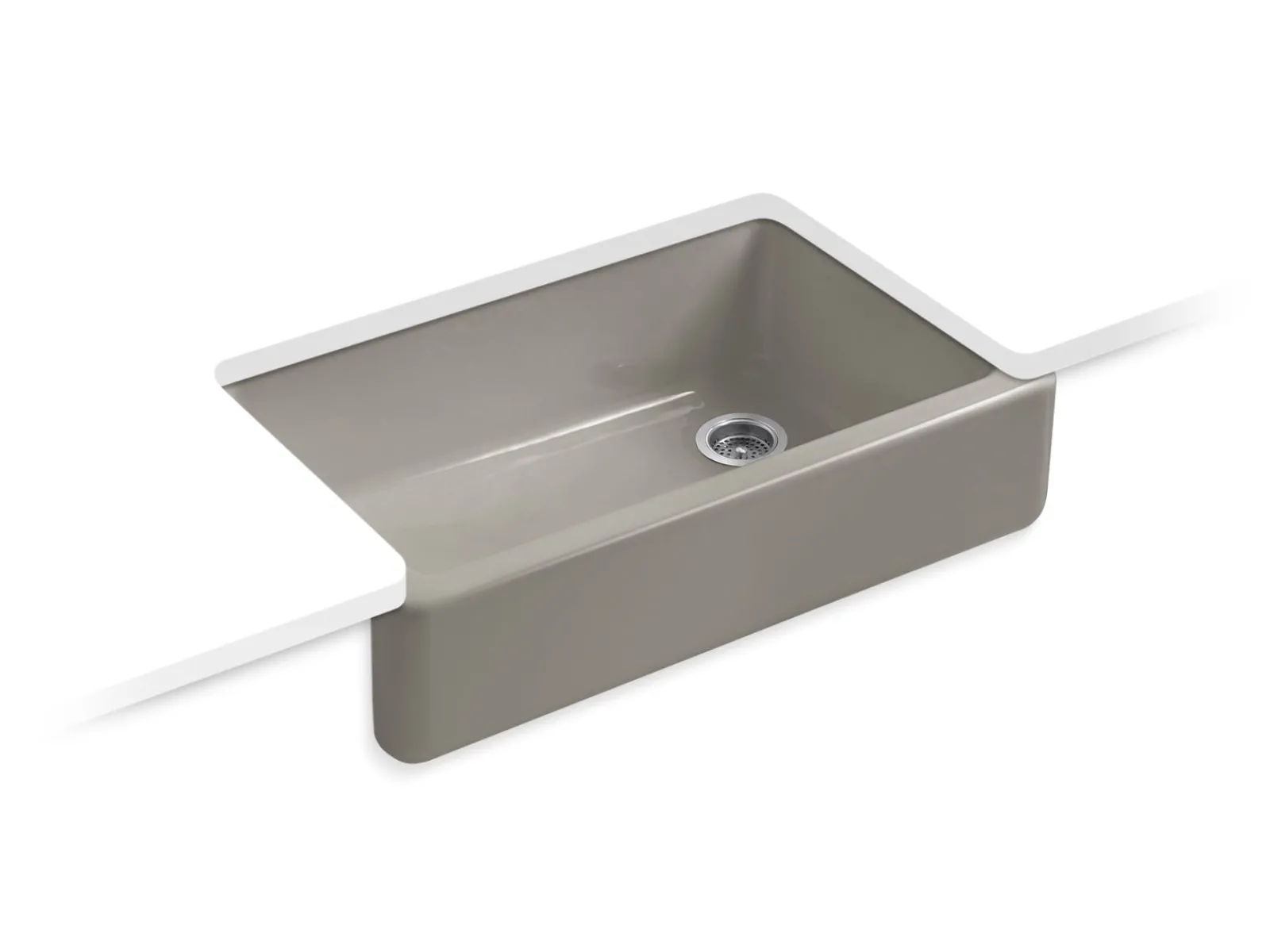 35-3/4" undermount single-bowl farmhouse kitchen sink^Kohler Sale