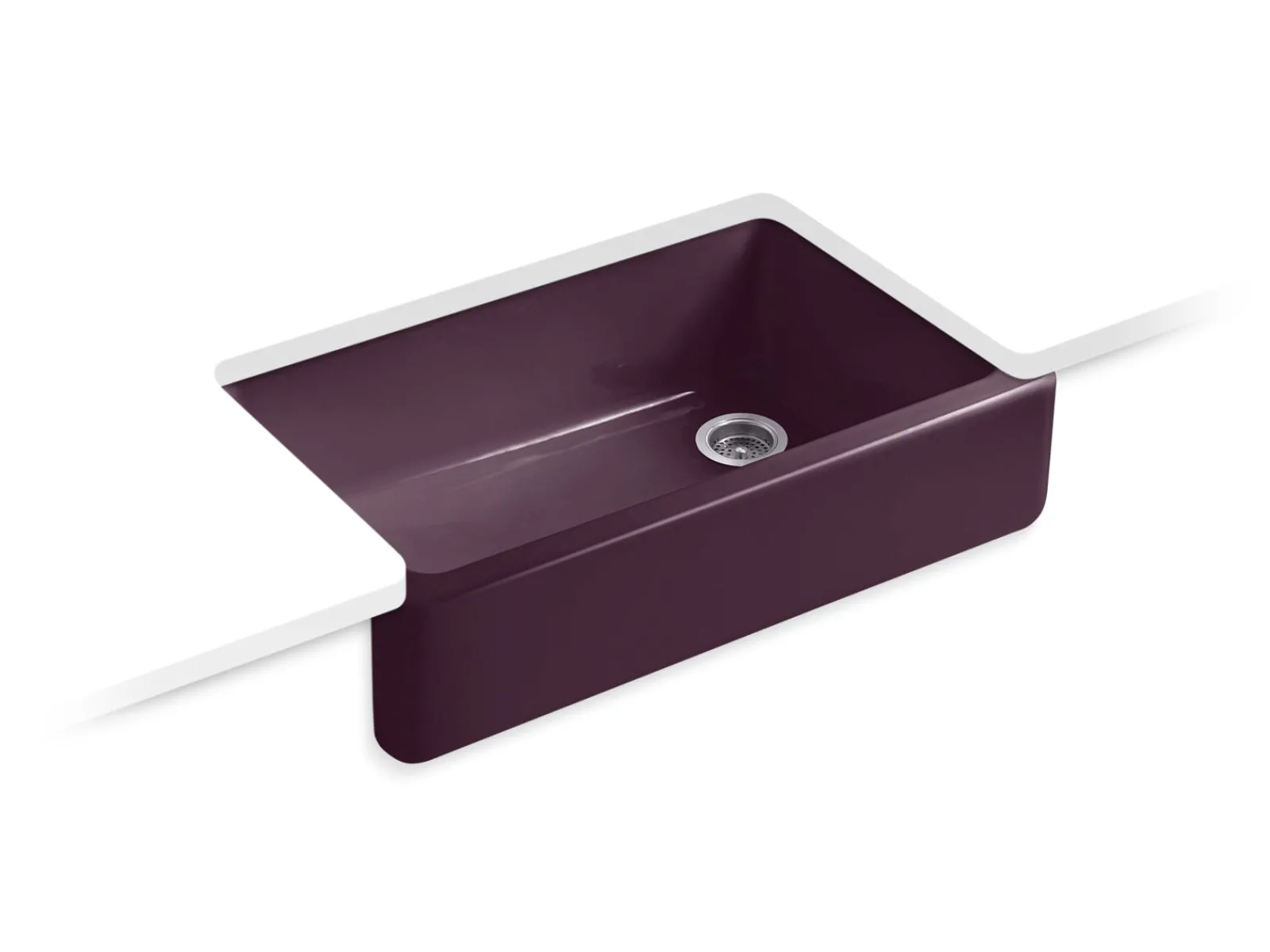 35-3/4" undermount single-bowl farmhouse kitchen sink^Kohler Sale