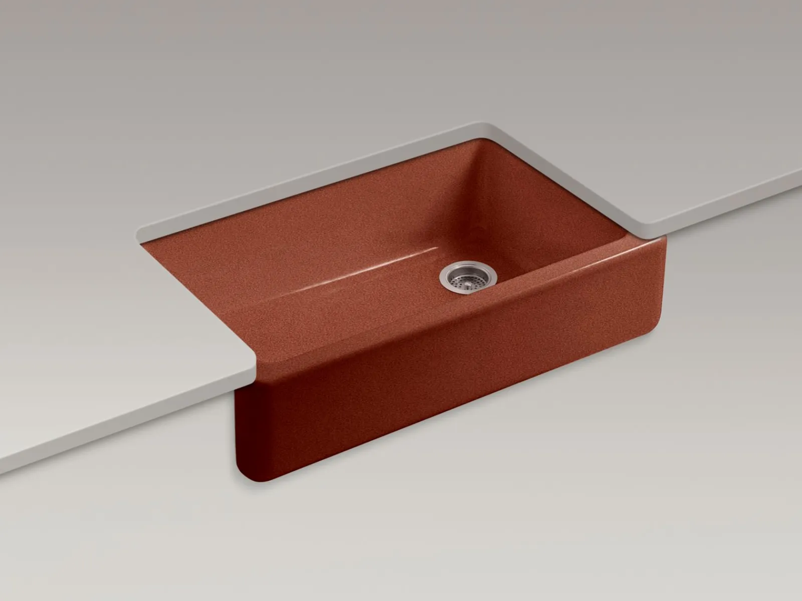35-3/4" undermount single-bowl farmhouse kitchen sink^Kohler Sale