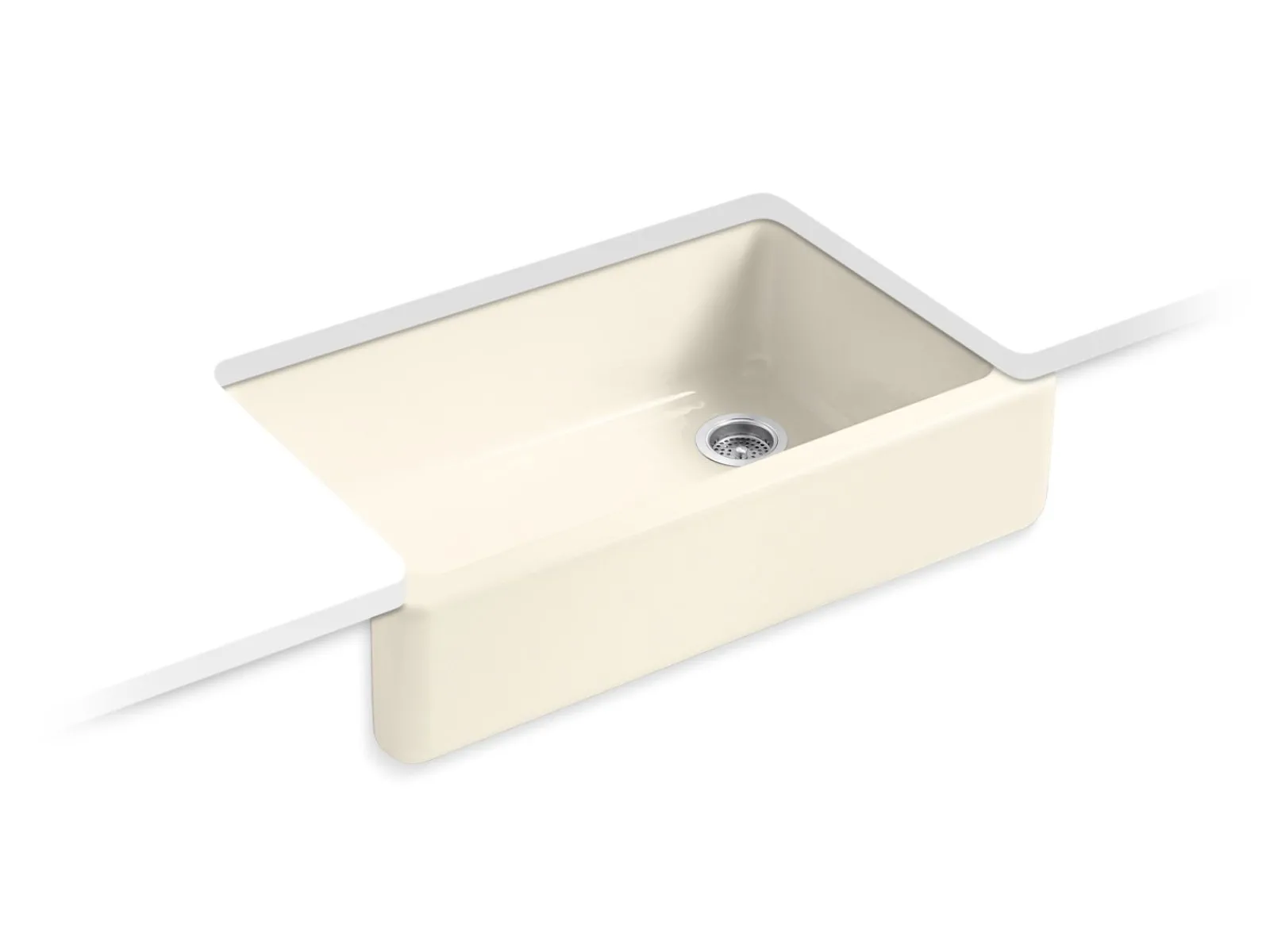 35-3/4" undermount single-bowl farmhouse kitchen sink^Kohler Sale