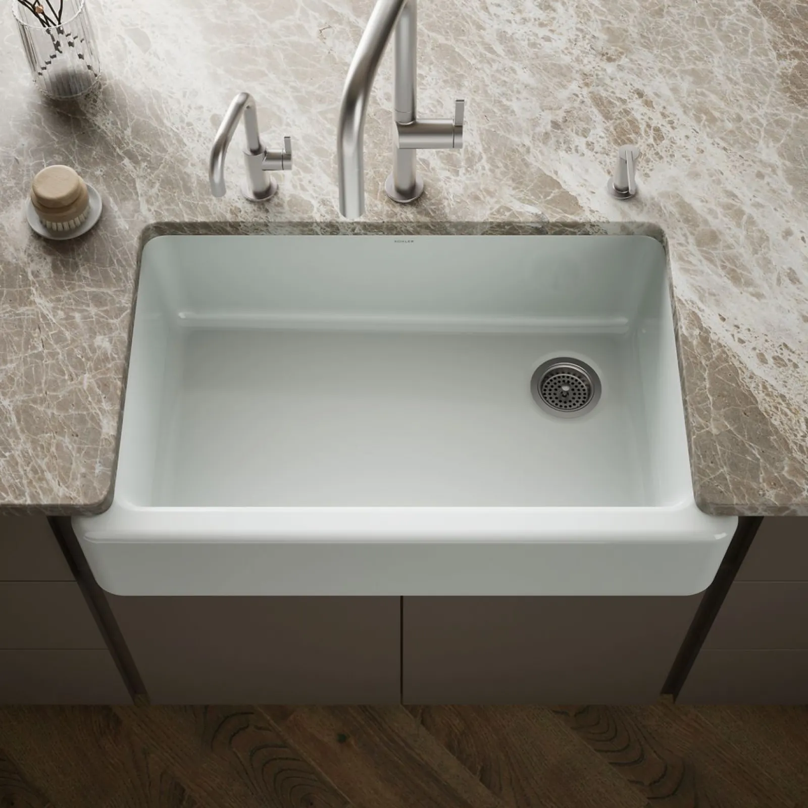 35-3/4" undermount single-bowl farmhouse kitchen sink^Kohler Sale