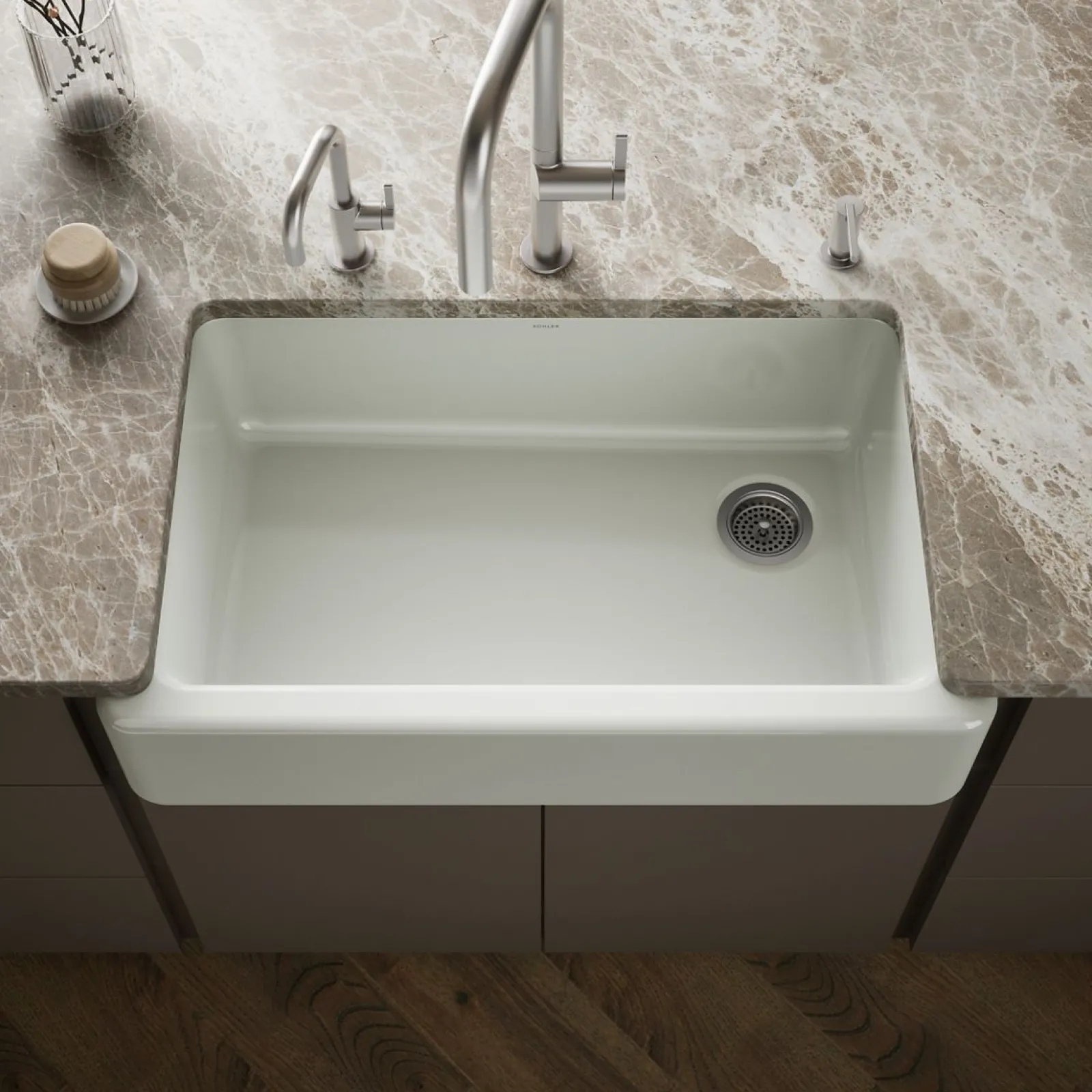 35-3/4" undermount single-bowl farmhouse kitchen sink^Kohler Sale