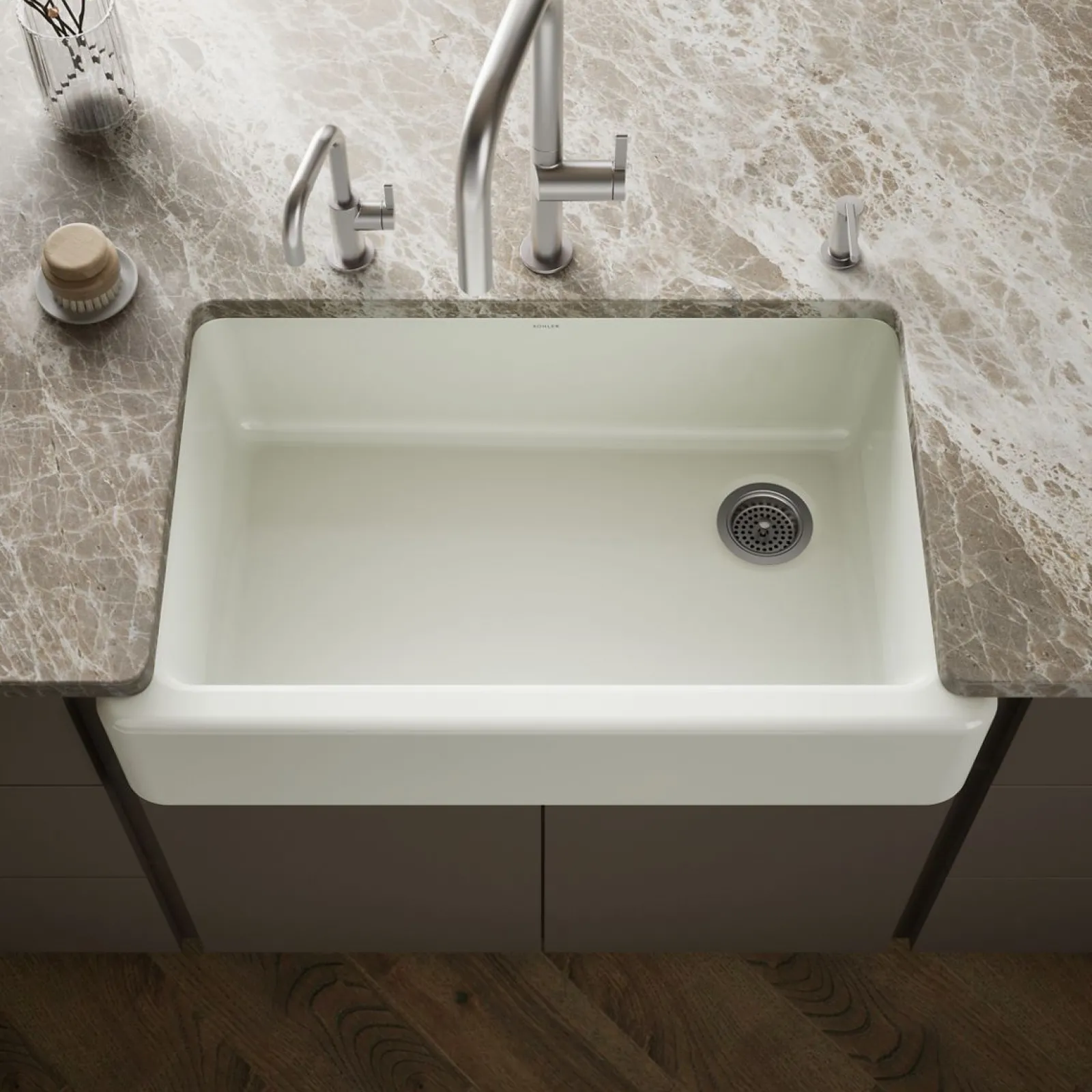 35-3/4" undermount single-bowl farmhouse kitchen sink^Kohler Sale