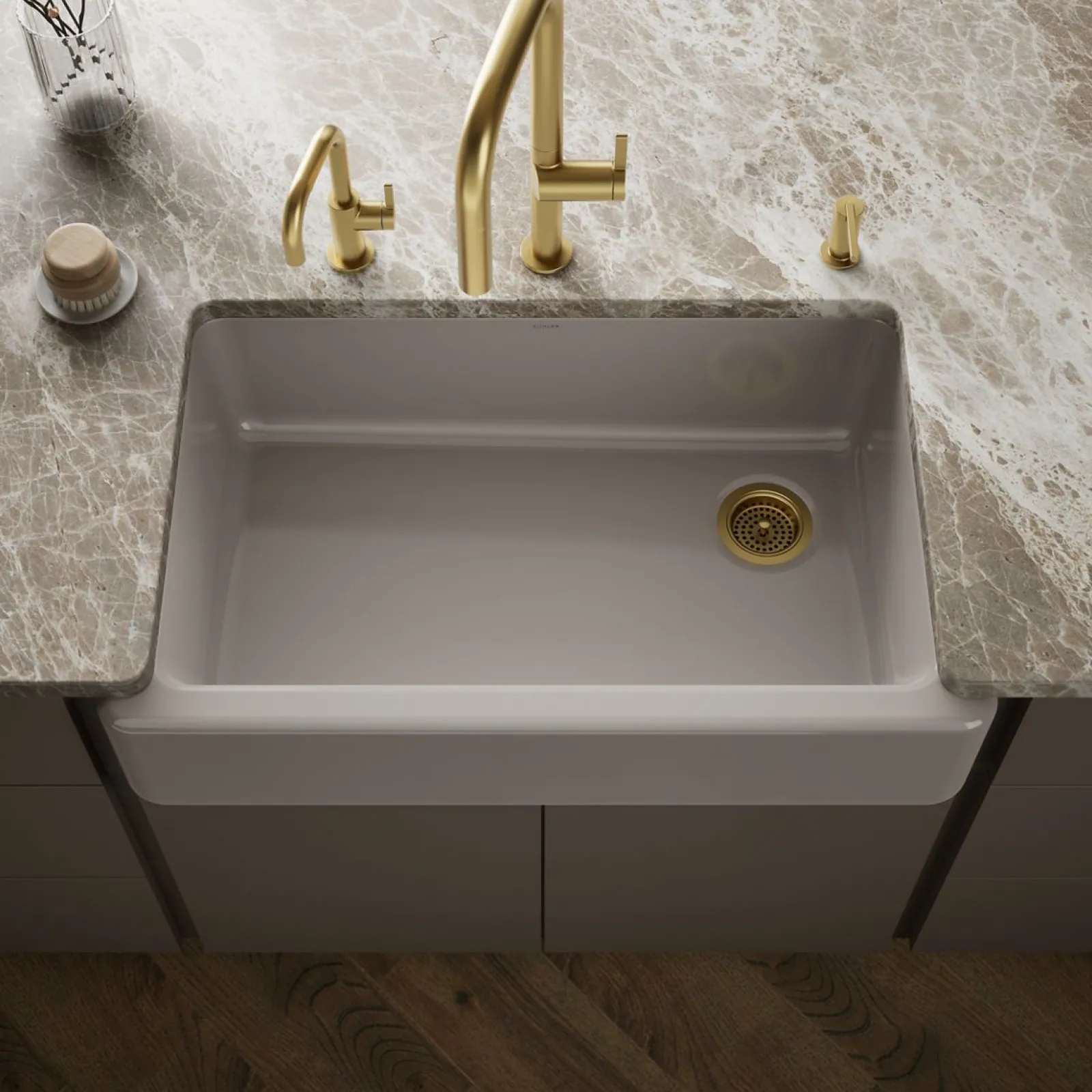 35-3/4" undermount single-bowl farmhouse kitchen sink^Kohler Sale