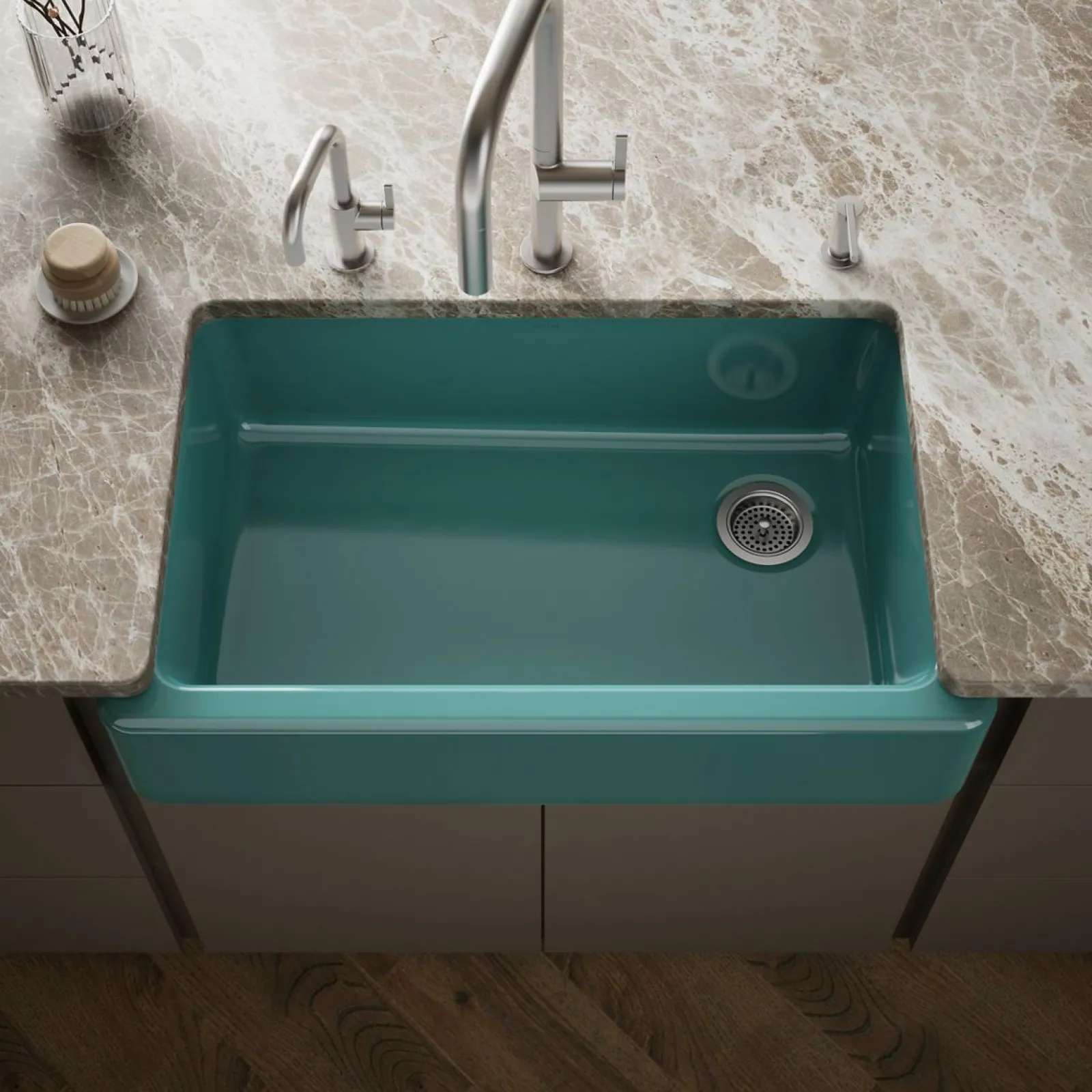 35-3/4" undermount single-bowl farmhouse kitchen sink^Kohler Sale