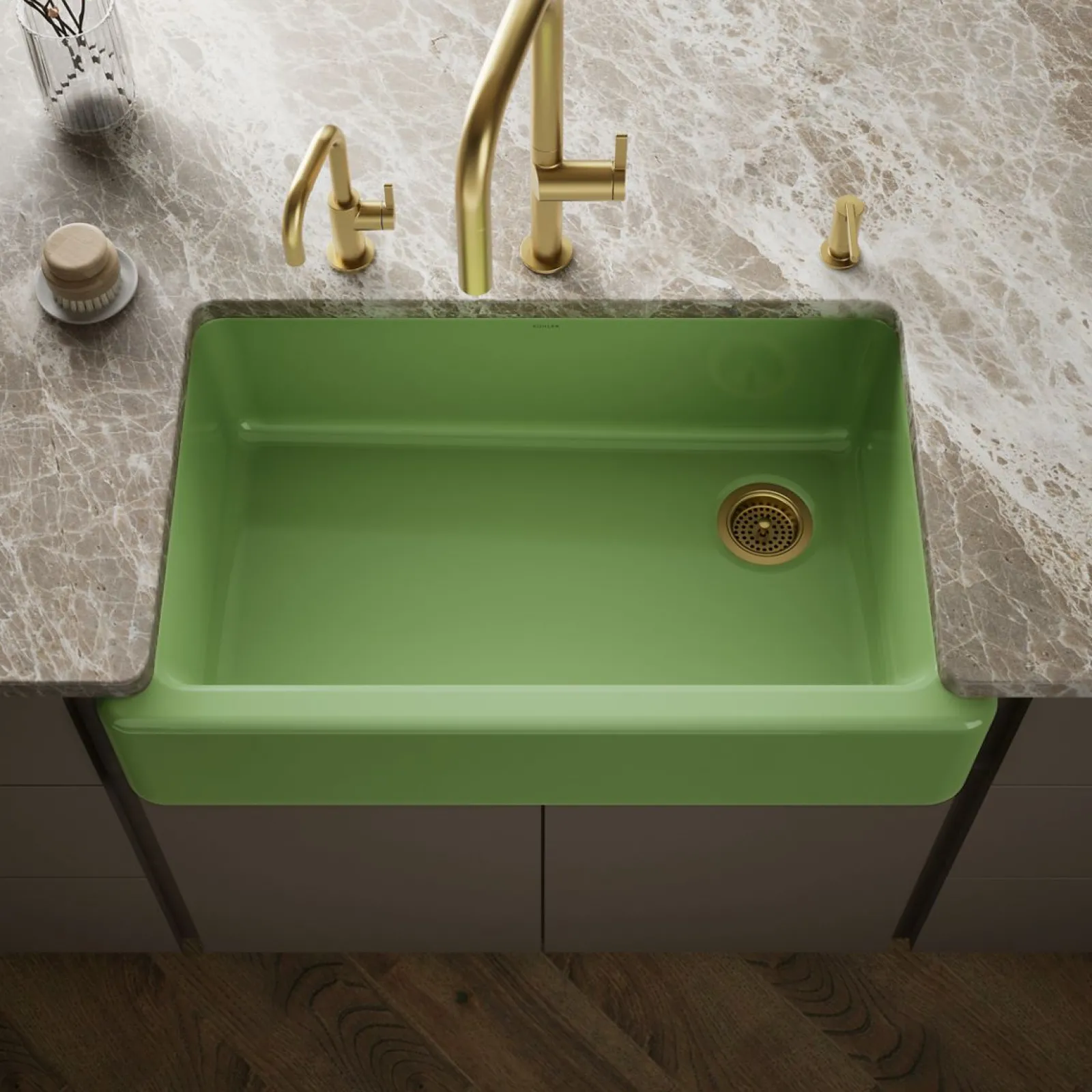 35-3/4" undermount single-bowl farmhouse kitchen sink^Kohler Sale