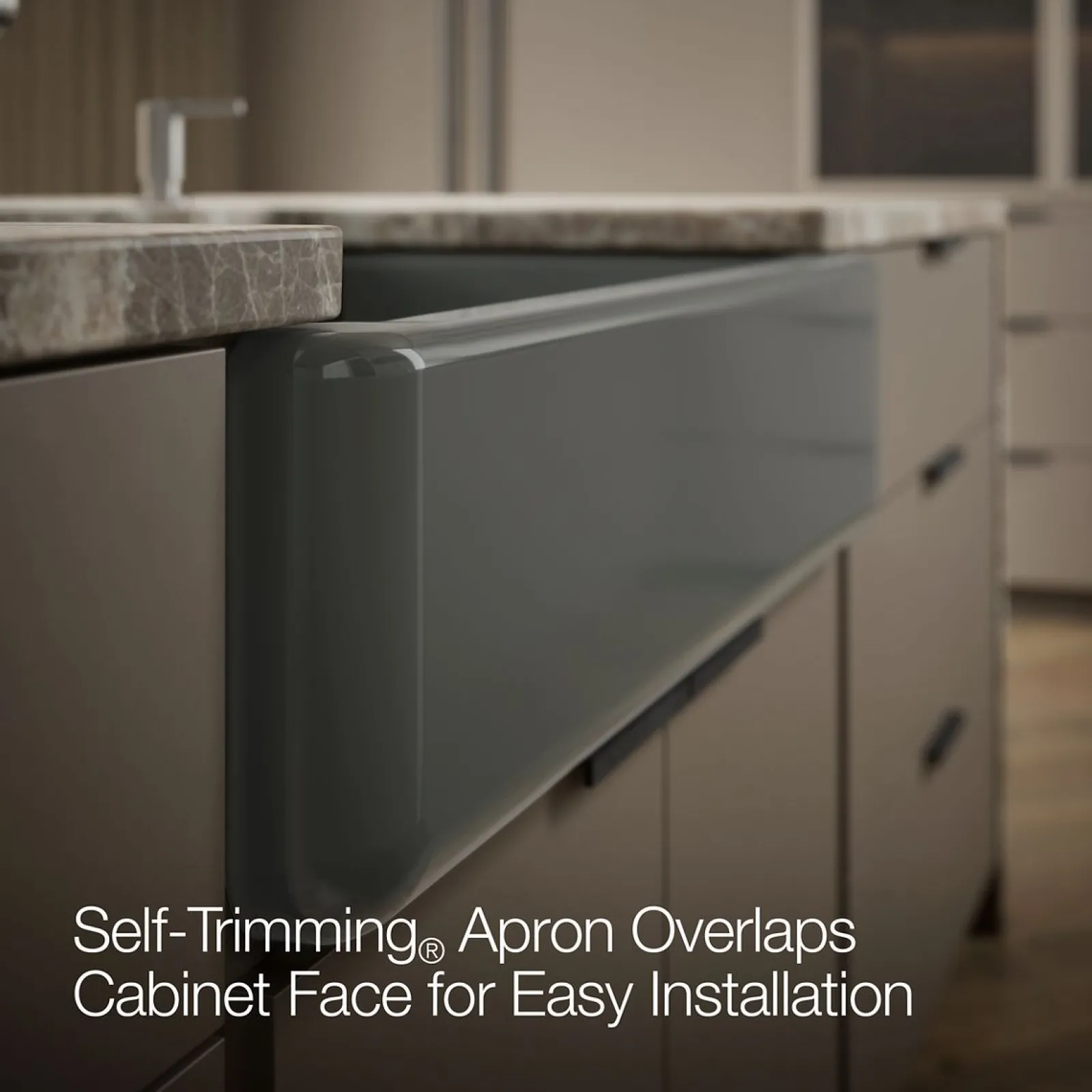 35-3/4" undermount single-bowl farmhouse kitchen sink^Kohler Sale