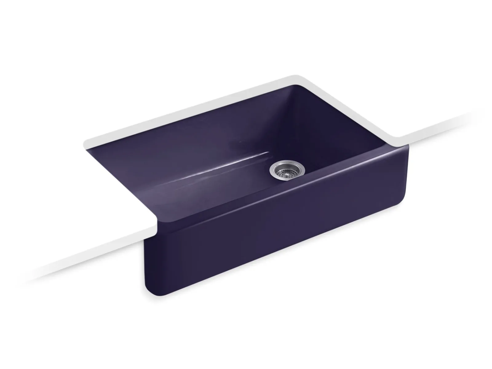 35-3/4" undermount single-bowl farmhouse kitchen sink^Kohler Sale