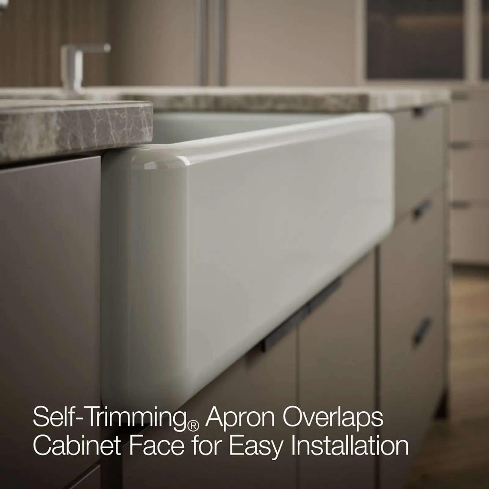 35-3/4" undermount single-bowl farmhouse kitchen sink^Kohler Sale