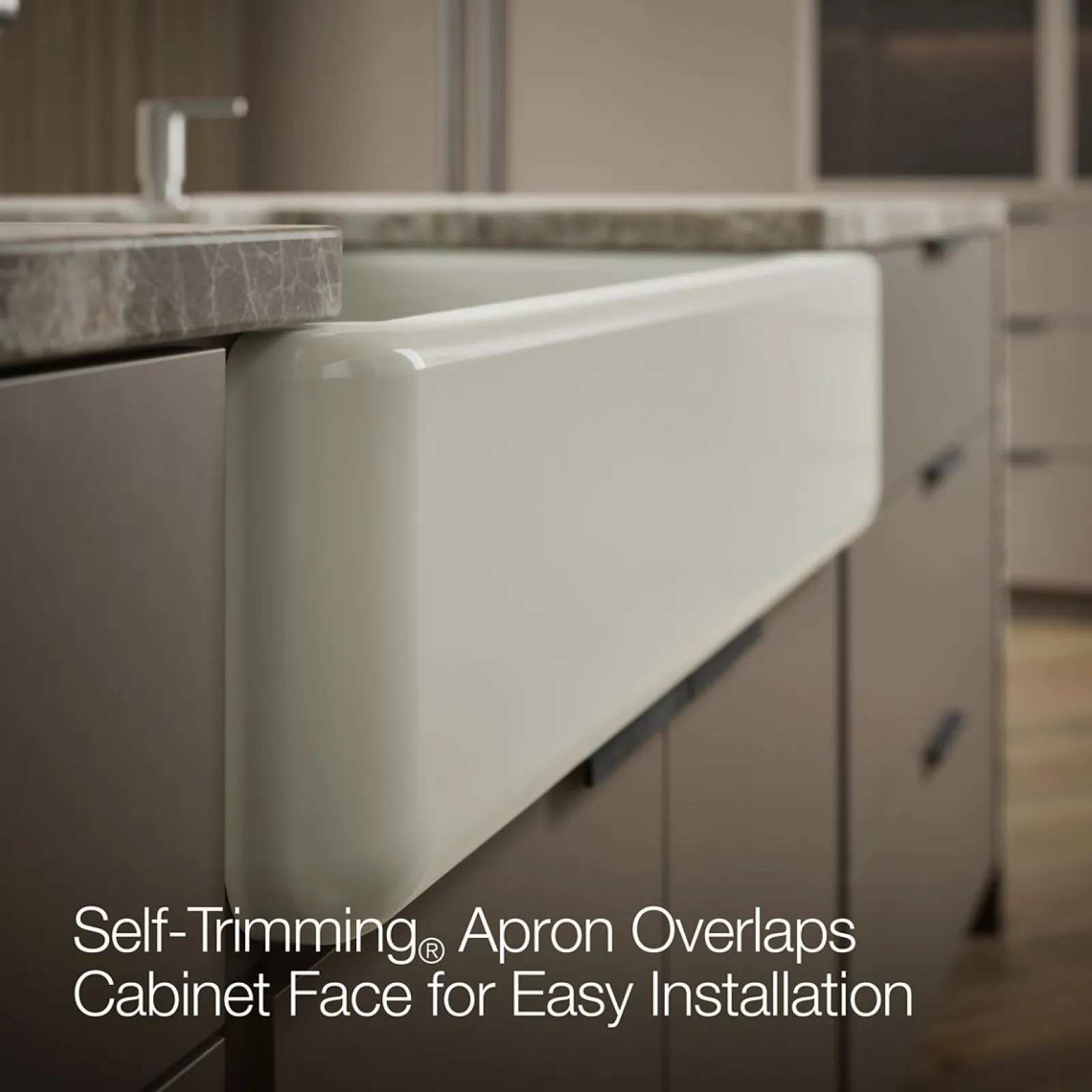 35-3/4" undermount single-bowl farmhouse kitchen sink^Kohler Sale