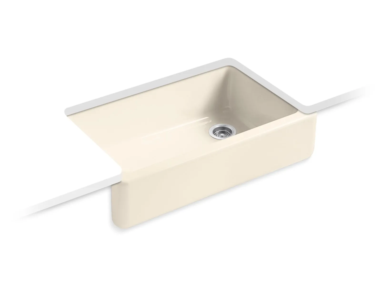 35-3/4" undermount single-bowl farmhouse kitchen sink^Kohler Sale