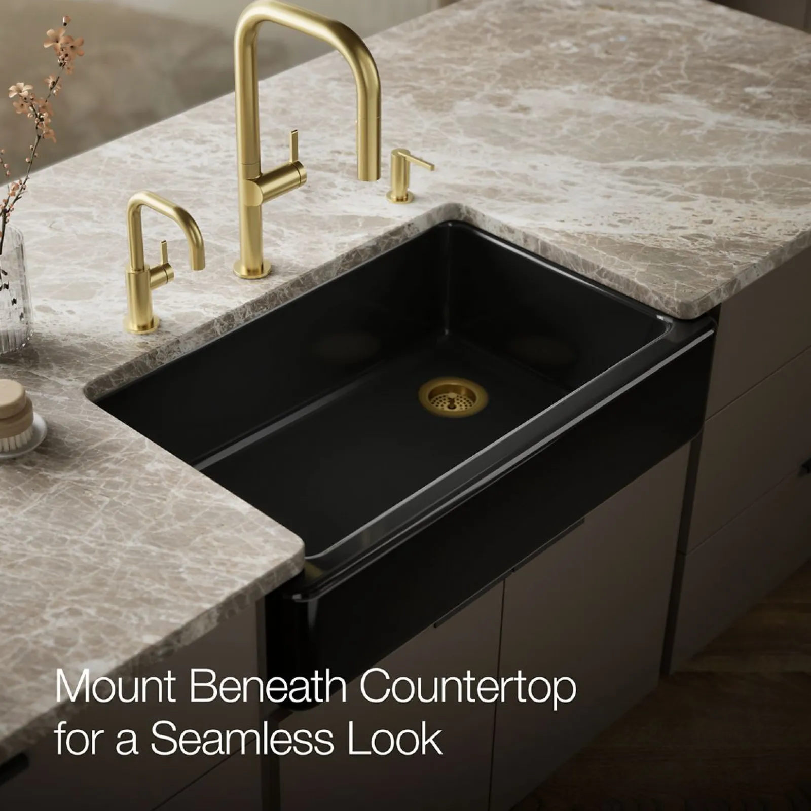 35-3/4" undermount single-bowl farmhouse kitchen sink^Kohler Sale
