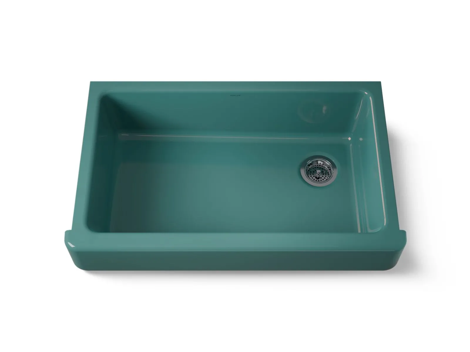 35-1/2" undermount single-bowl farmhouse kitchen sink^Kohler Hot