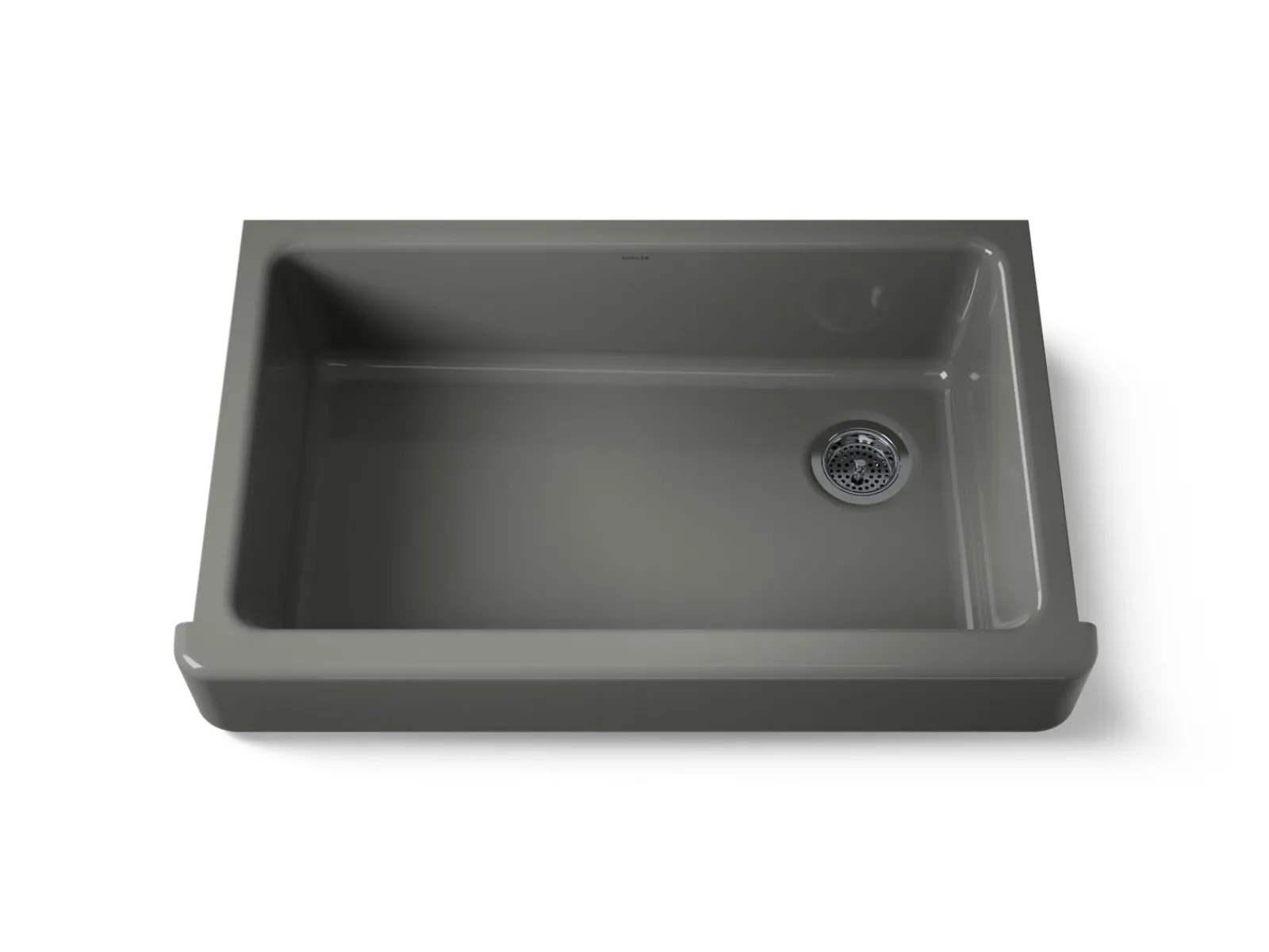 35-1/2" undermount single-bowl farmhouse kitchen sink^Kohler Hot