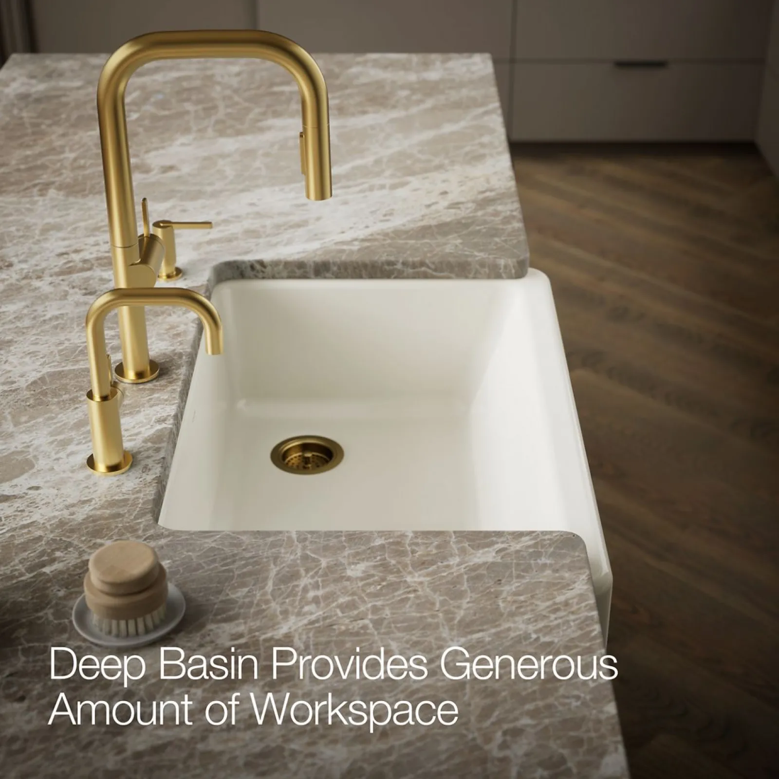 32-3/4" undermount single-bowl farmhouse kitchen sink^Kohler Sale