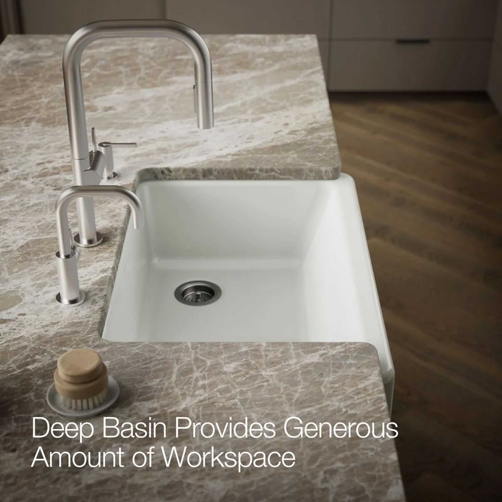 32-3/4" undermount single-bowl farmhouse kitchen sink^Kohler Sale