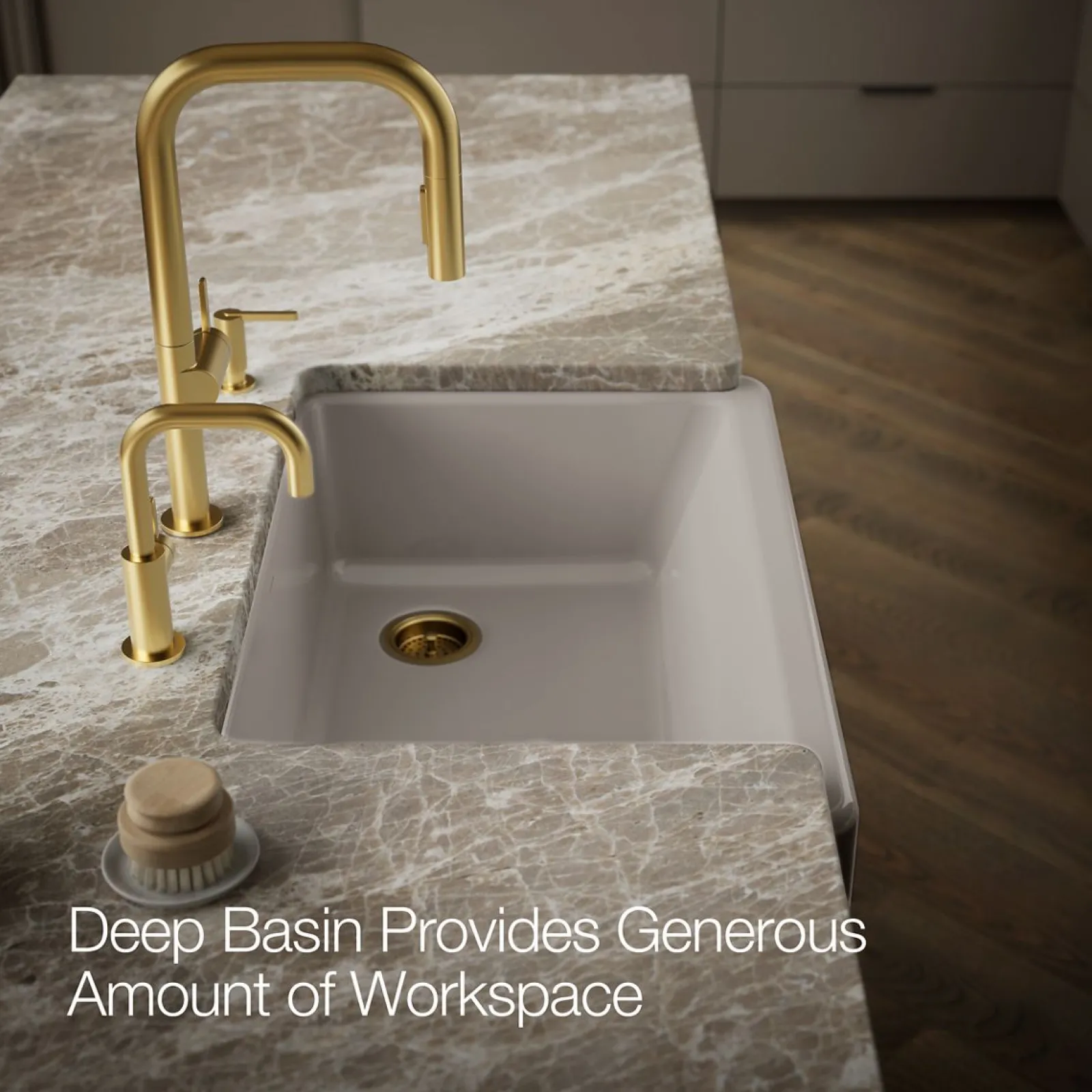 32-3/4" undermount single-bowl farmhouse kitchen sink^Kohler Sale