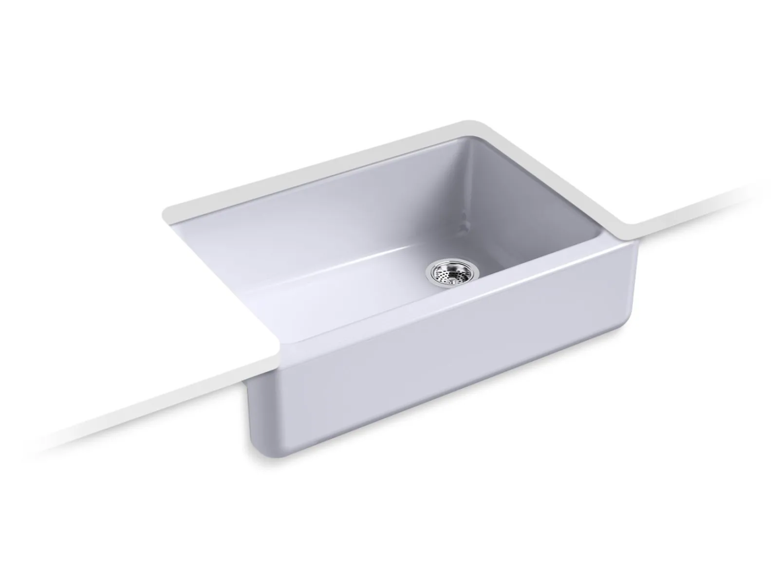 32-3/4" undermount single-bowl farmhouse kitchen sink^Kohler Sale