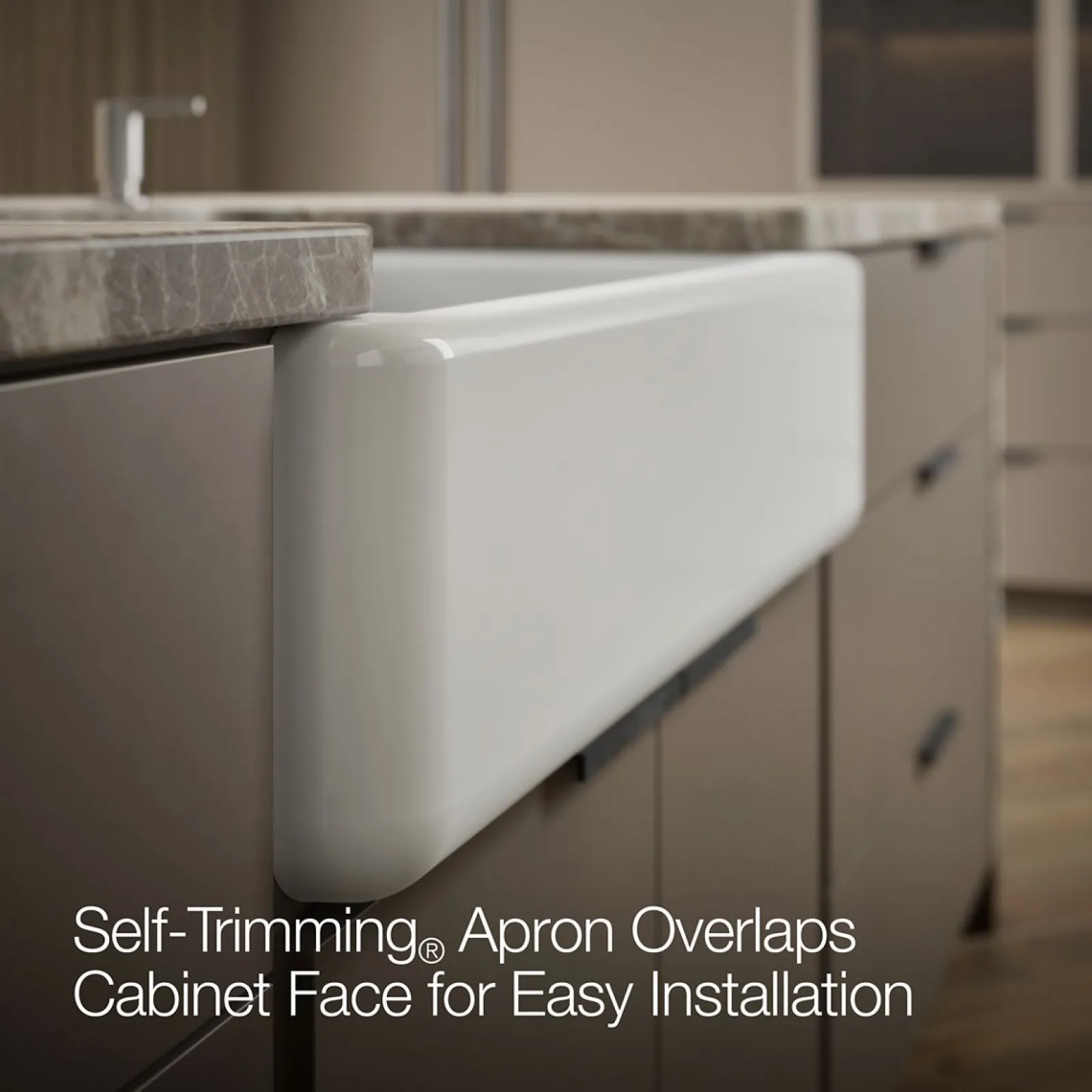 32-3/4" undermount single-bowl farmhouse kitchen sink^Kohler Sale