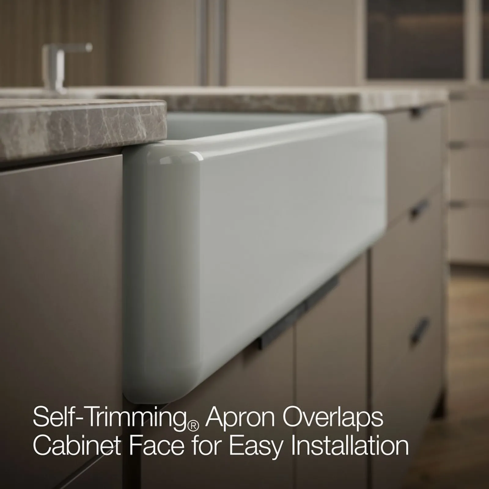 32-3/4" undermount single-bowl farmhouse kitchen sink^Kohler Sale