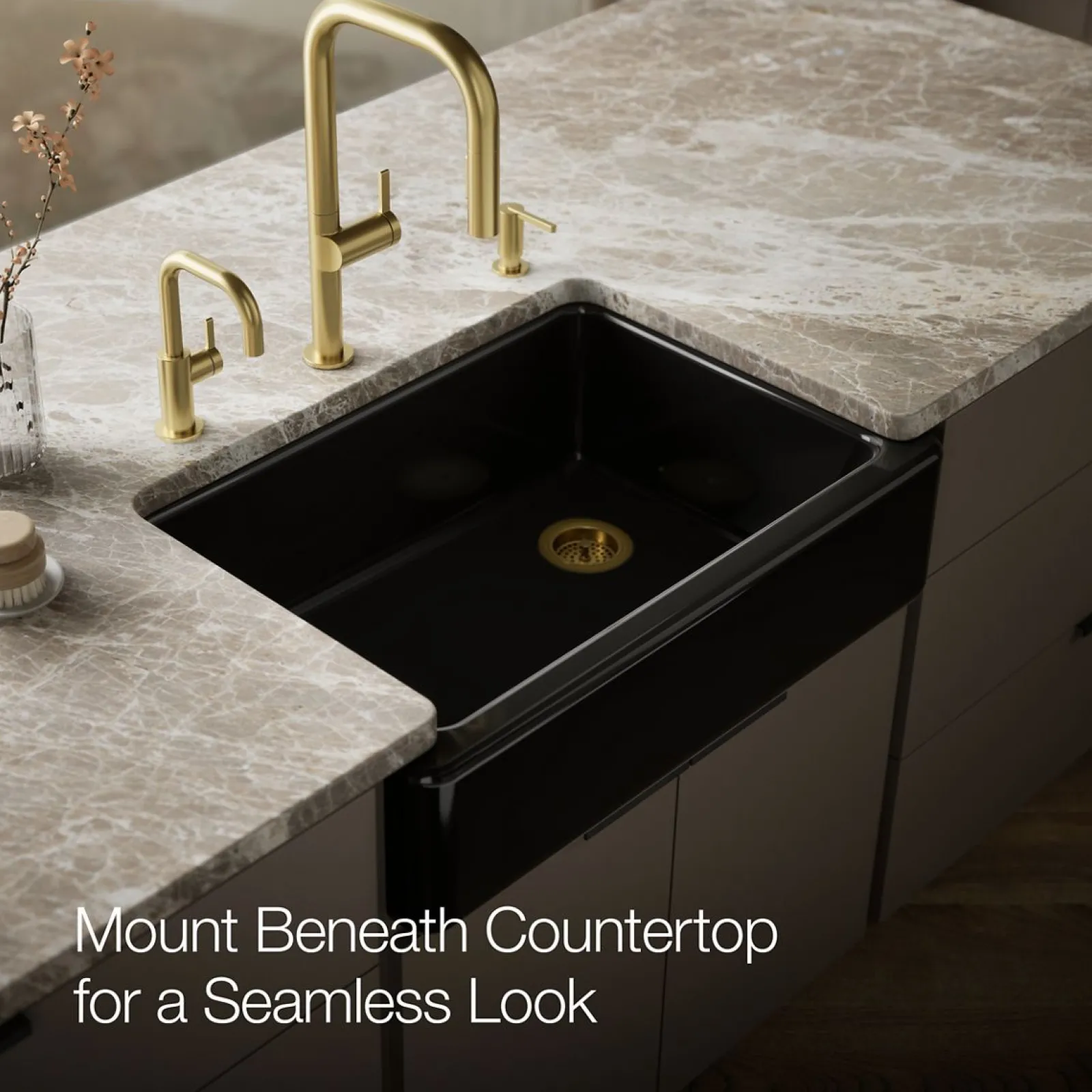 32-3/4" undermount single-bowl farmhouse kitchen sink^Kohler Sale