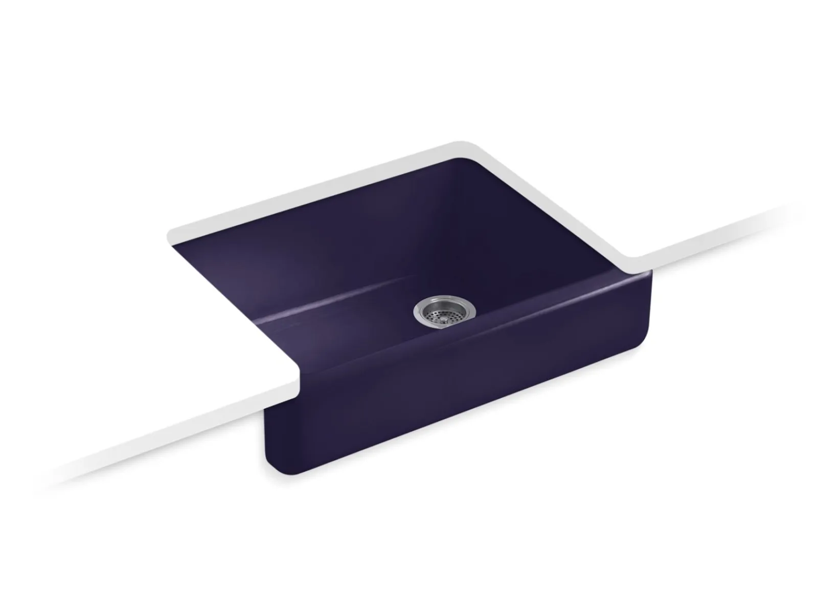 29-1/2" undermount single-bowl farmhouse kitchen sink^Kohler Best