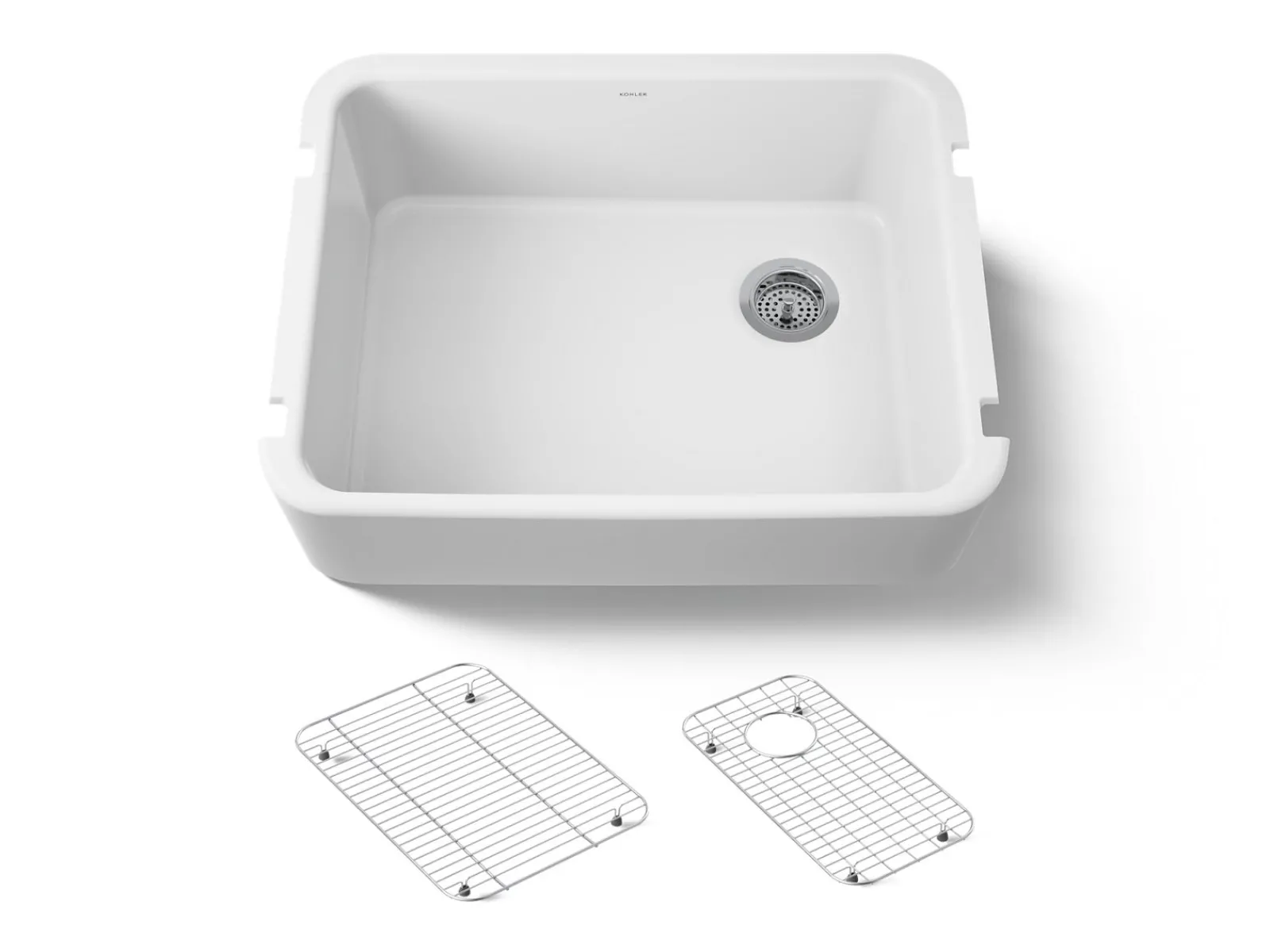 28" undermount single-bowl farmhouse kitchen sink^Kohler Sale