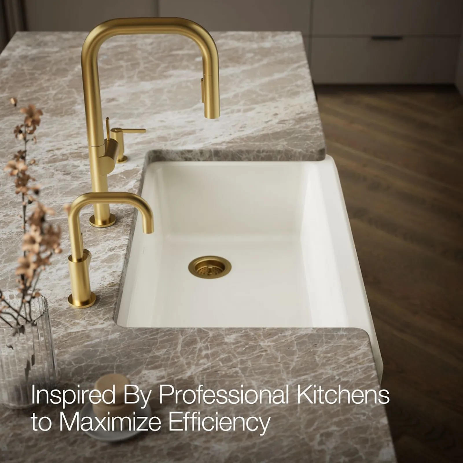 35-3/4" undermount single-bowl farmhouse workstation kitchen sink^Kohler Clearance
