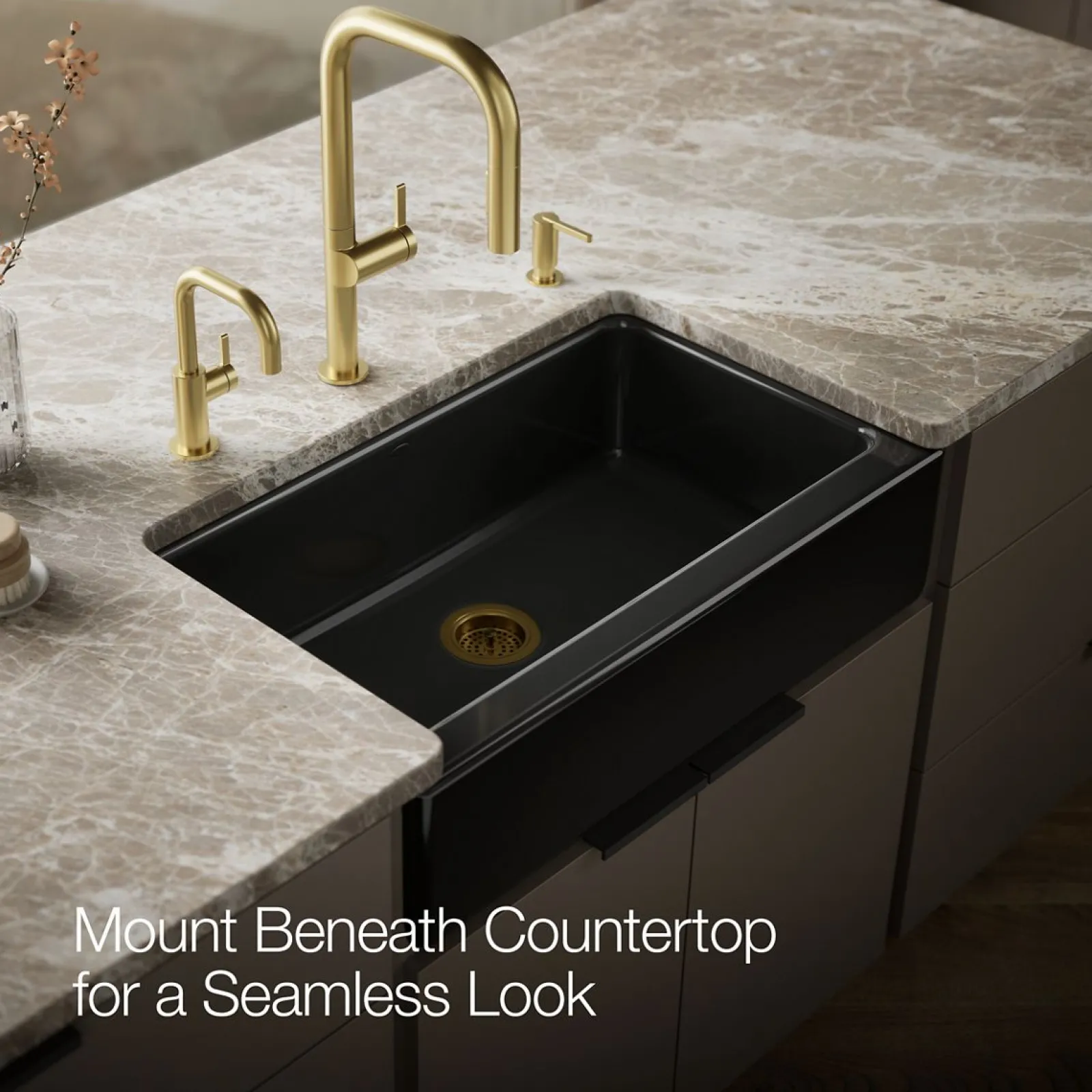 33" undermount single-bowl farmhouse kitchen sink^Kohler Sale