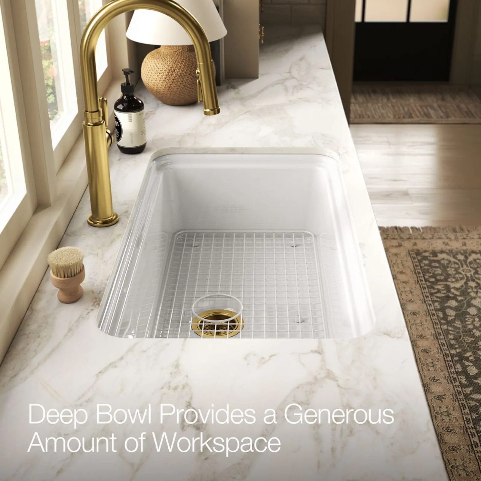 33" undermount single-bowl kitchen sink^Kohler Online