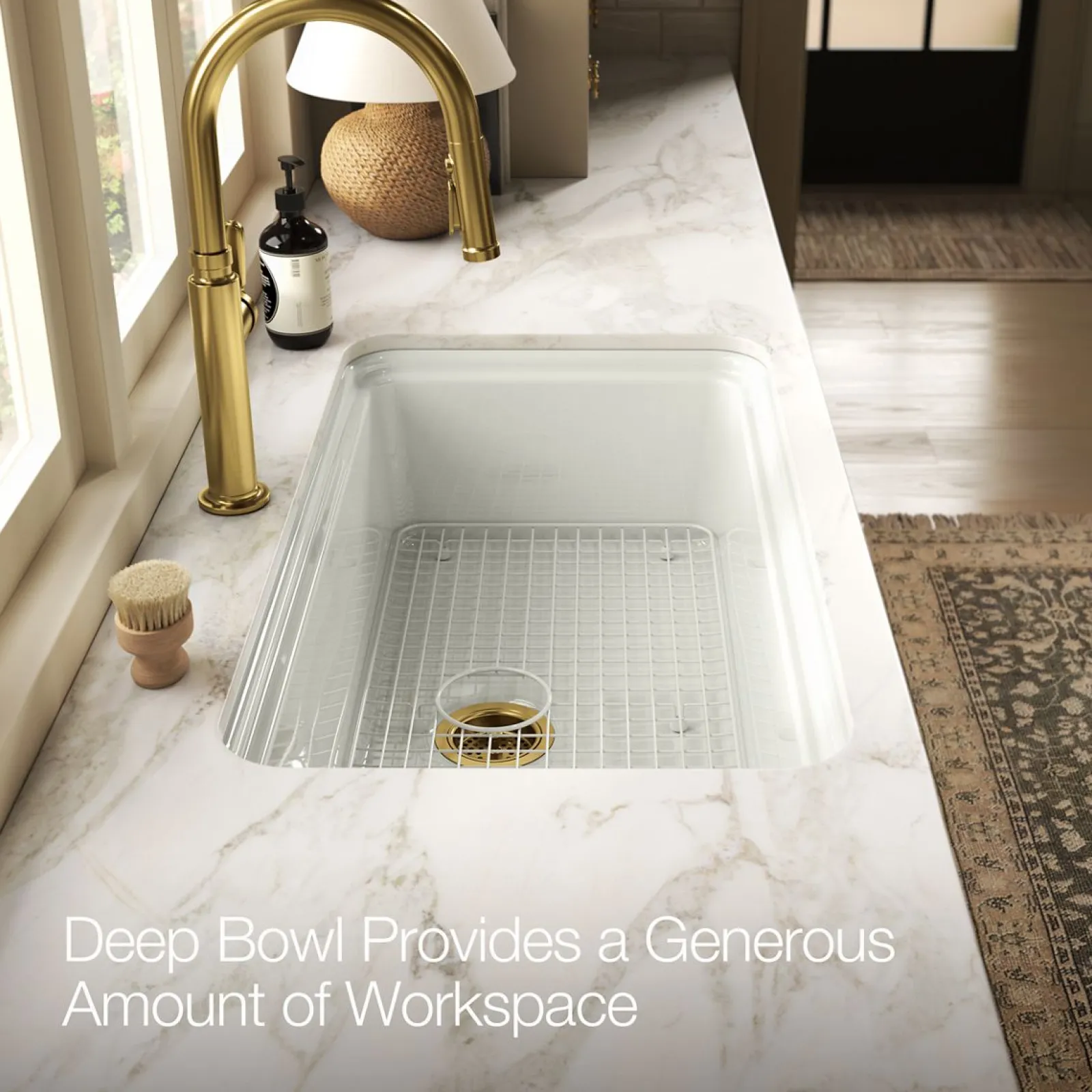 33" undermount single-bowl kitchen sink^Kohler Online