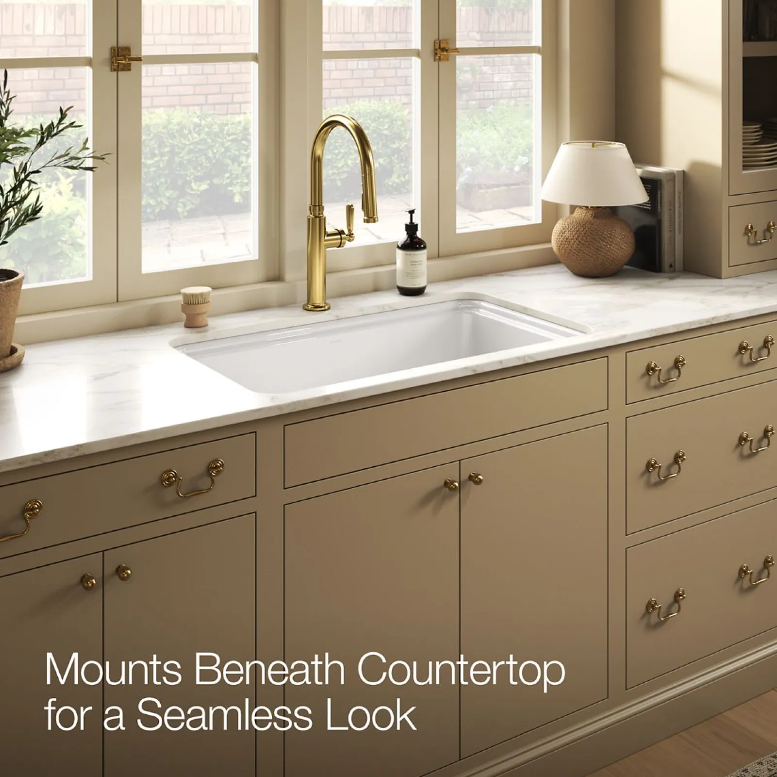 33" undermount single-bowl kitchen sink^Kohler Online